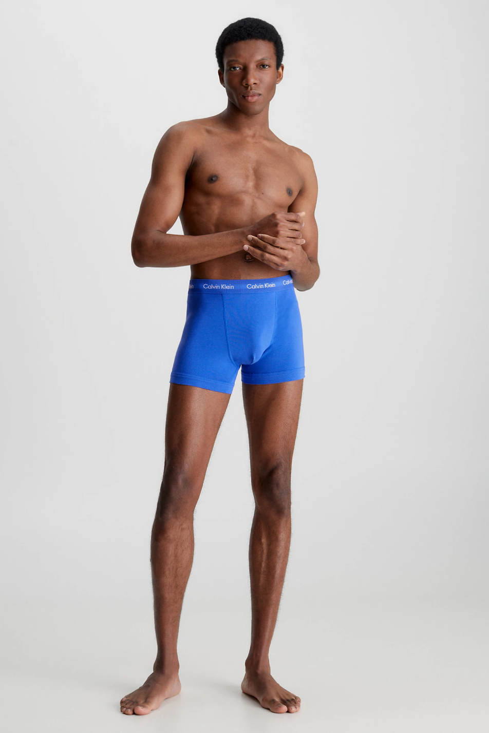 Calvin Klein 3 Pack Men's Cotton Stretch Trunks