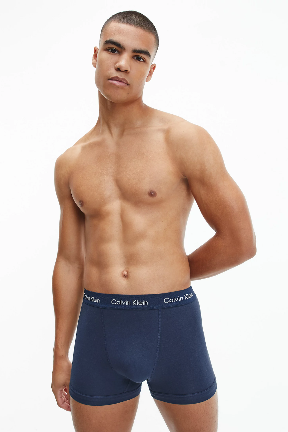 Calvin Klein 3 Pack Men's Cotton Stretch Trunks