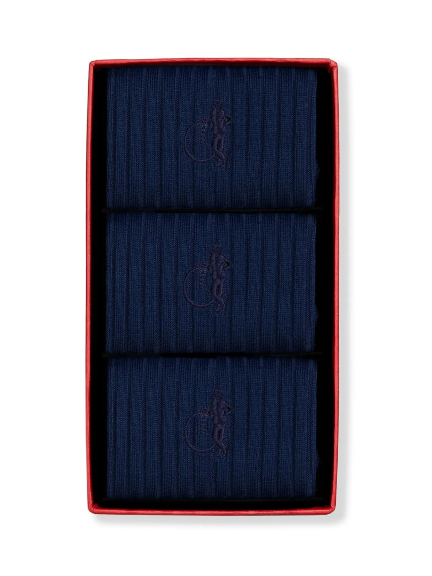 London Sock Co. Simply French Blue - 3 Pairs