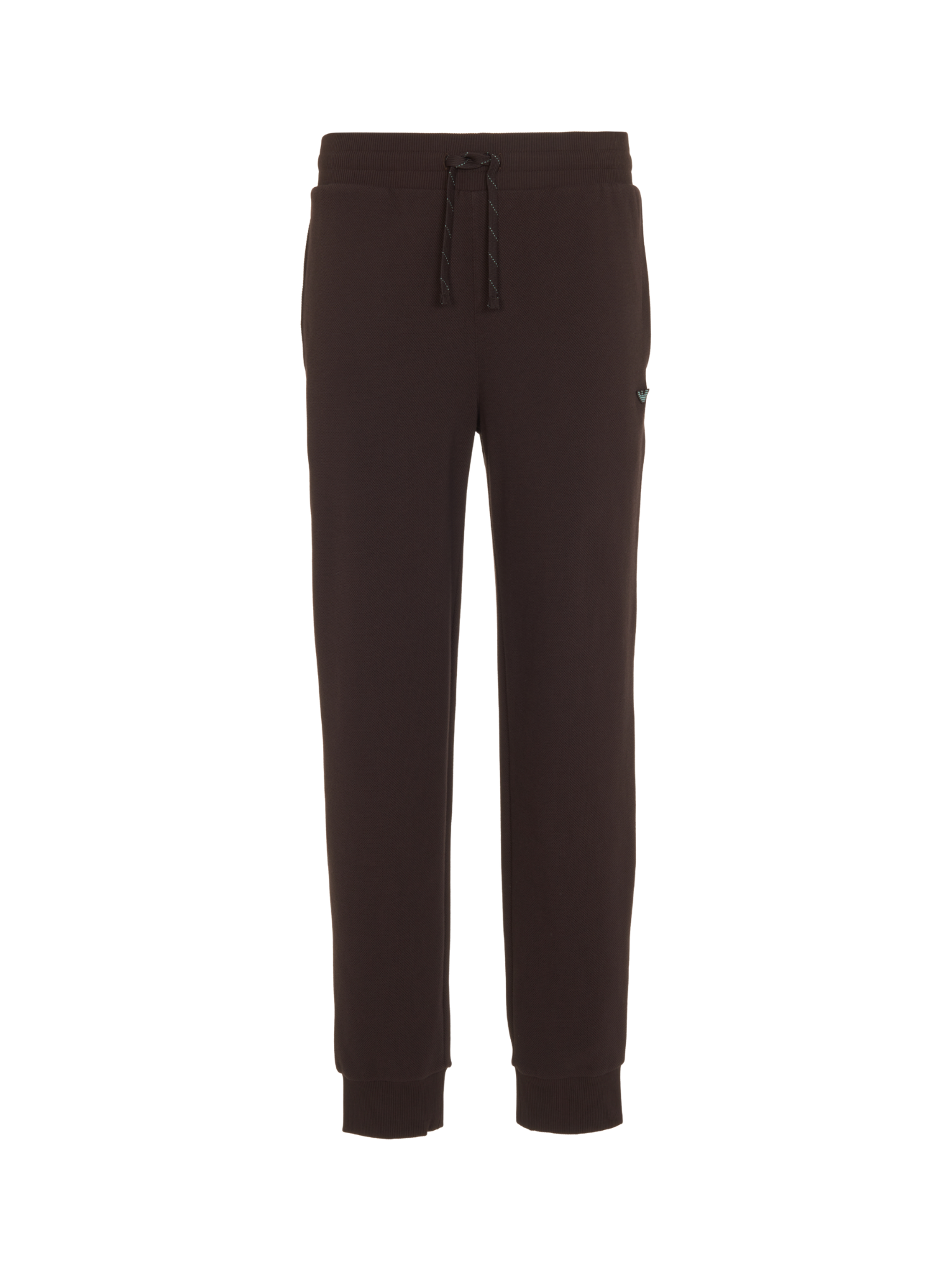 Emporio Armani Iconi Piquet Trousers With Cuffs
