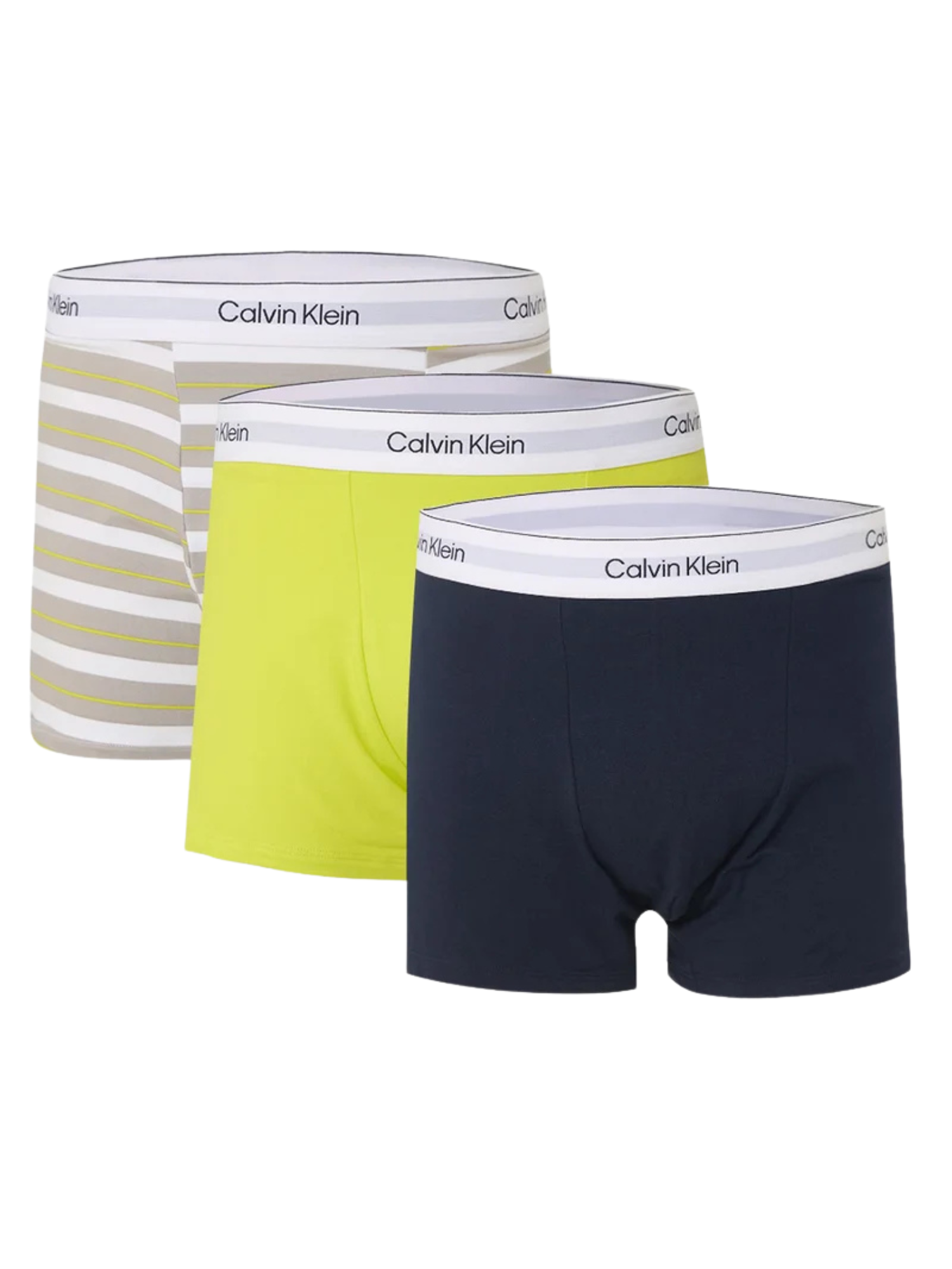 Calvin Klein Men's 3 Pack Trunk - Icon Cotton Stretch