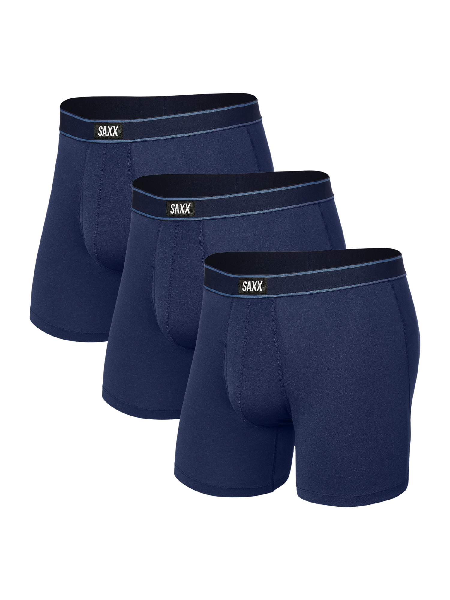 SAXX Daytripper Comfort Stretch Boxer Brief Fly 3 Pack
