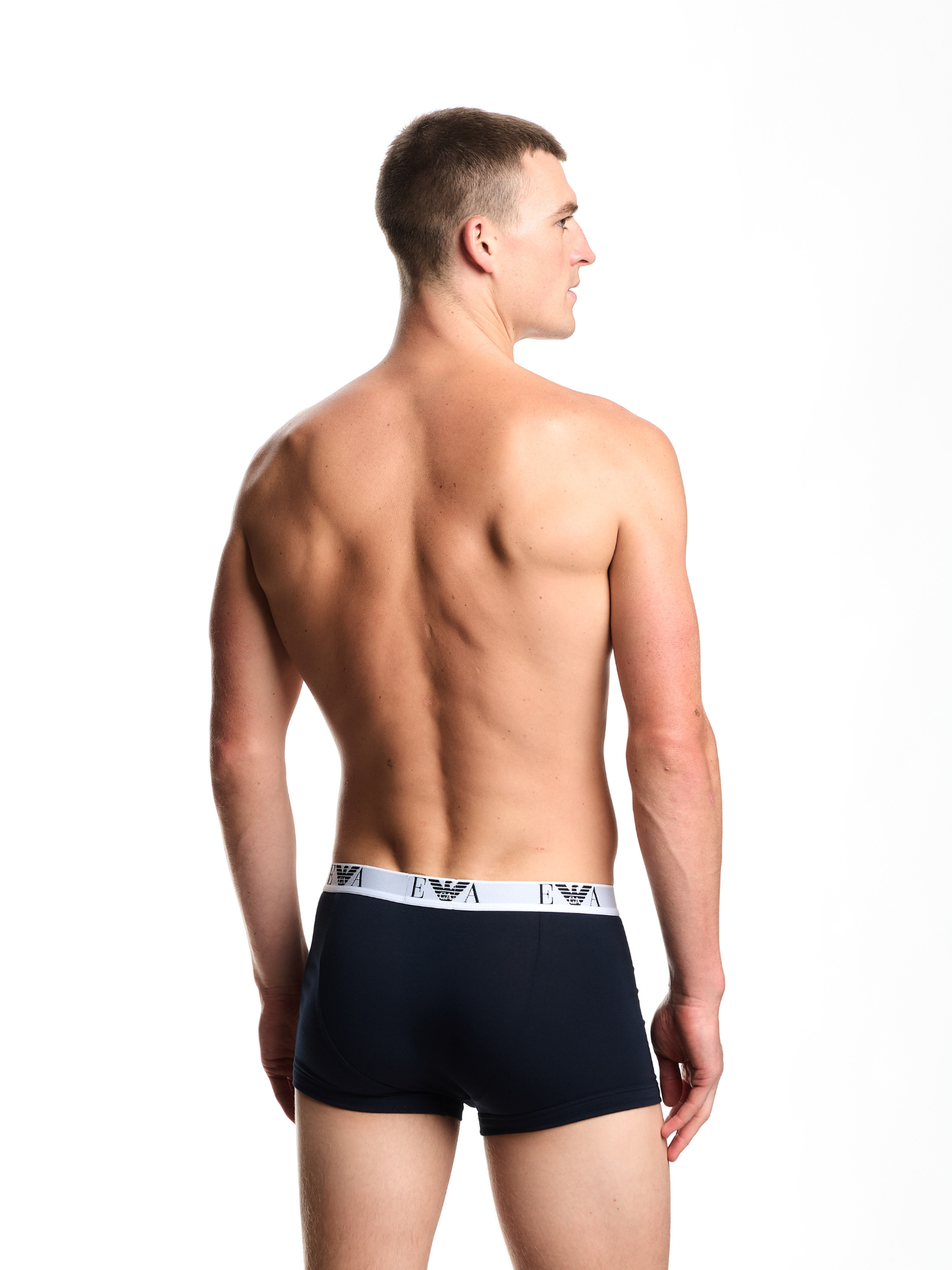 Emporio Armani Stretch Cotton Jersey 3-Pack Trunk