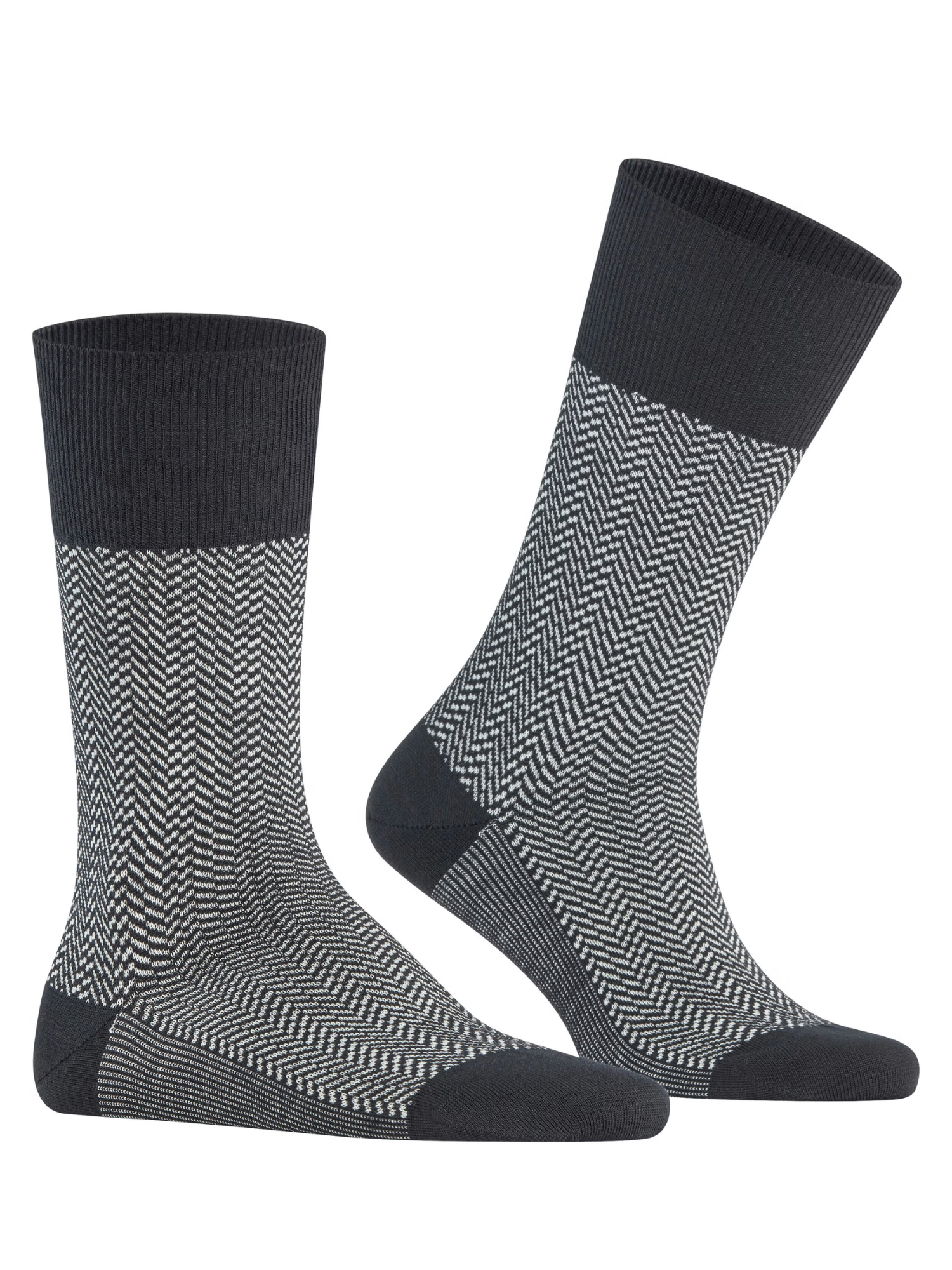 FALKE Airport Herringstripe Men's Socks - 1 Pair