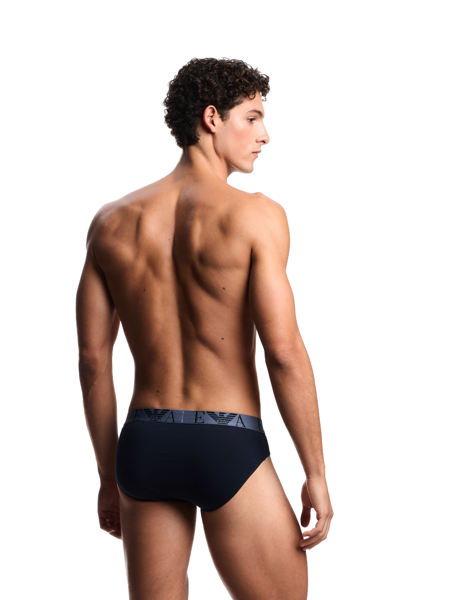 Emporio Armani Bold Monogram 3-Pack Brief