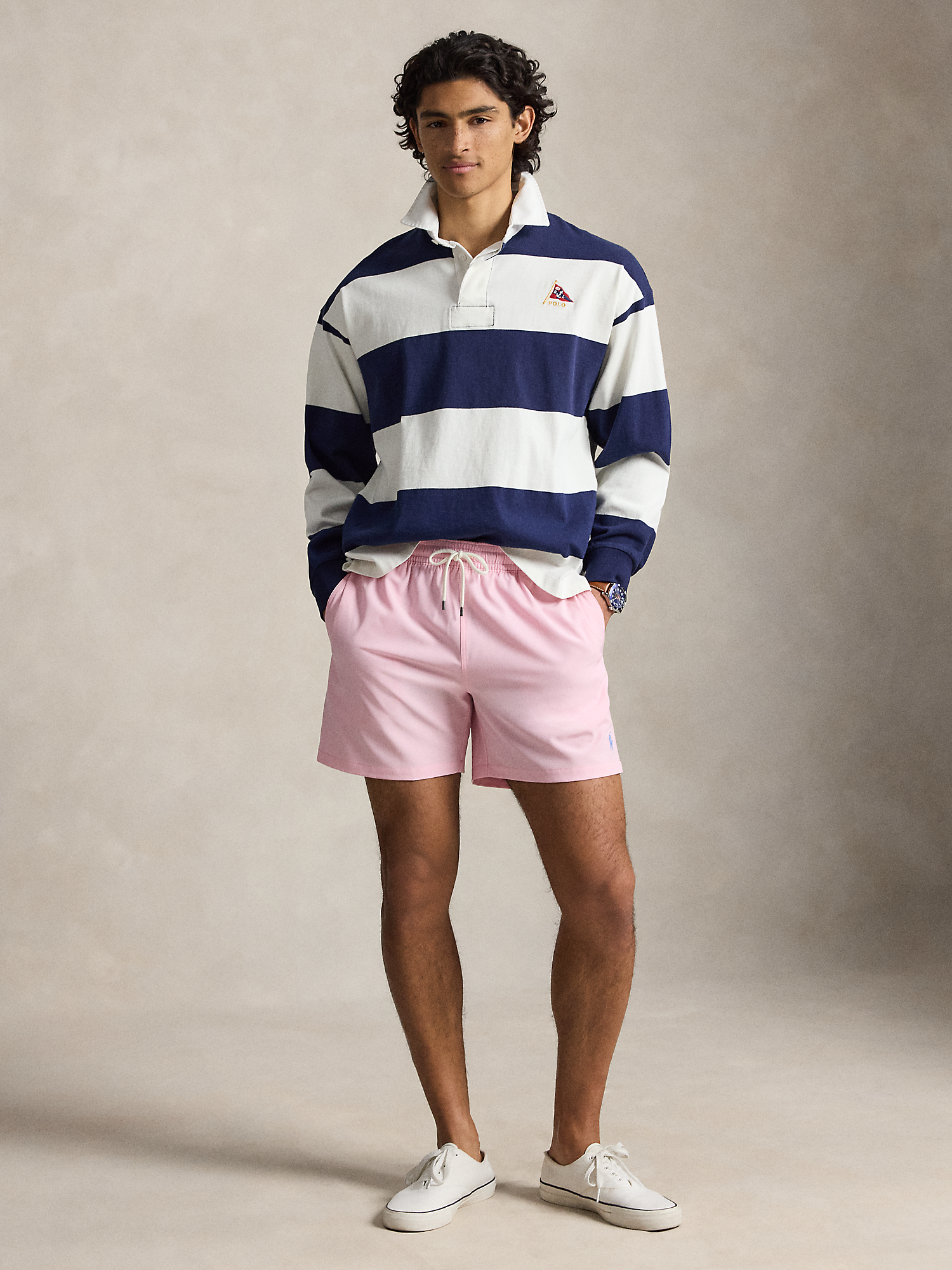 Polo Ralph Lauren 5.75-Inch Traveler Classic Swim Trunk