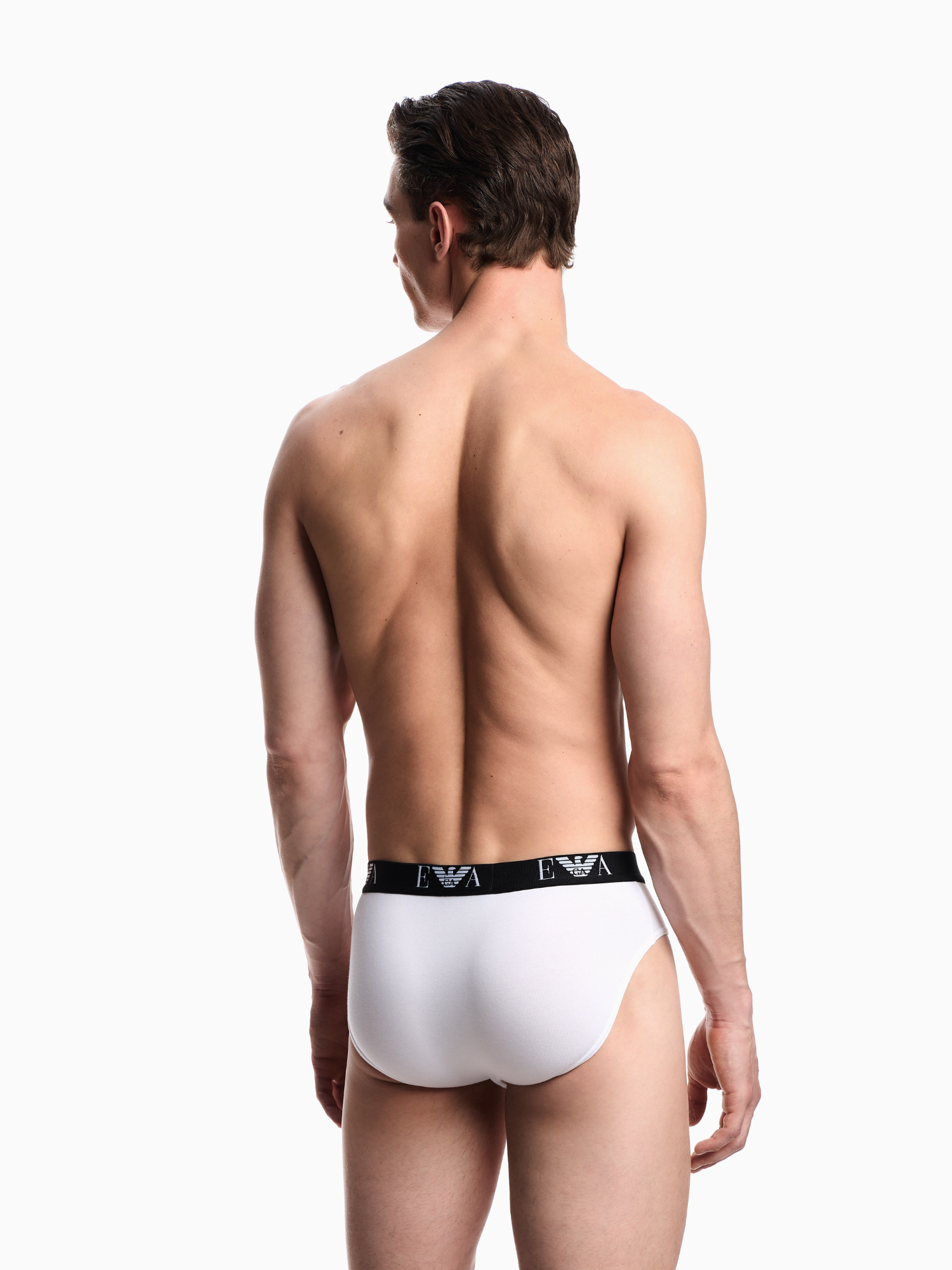Emporio Armani Stretch Cotton Jersey 3-Pack Brief