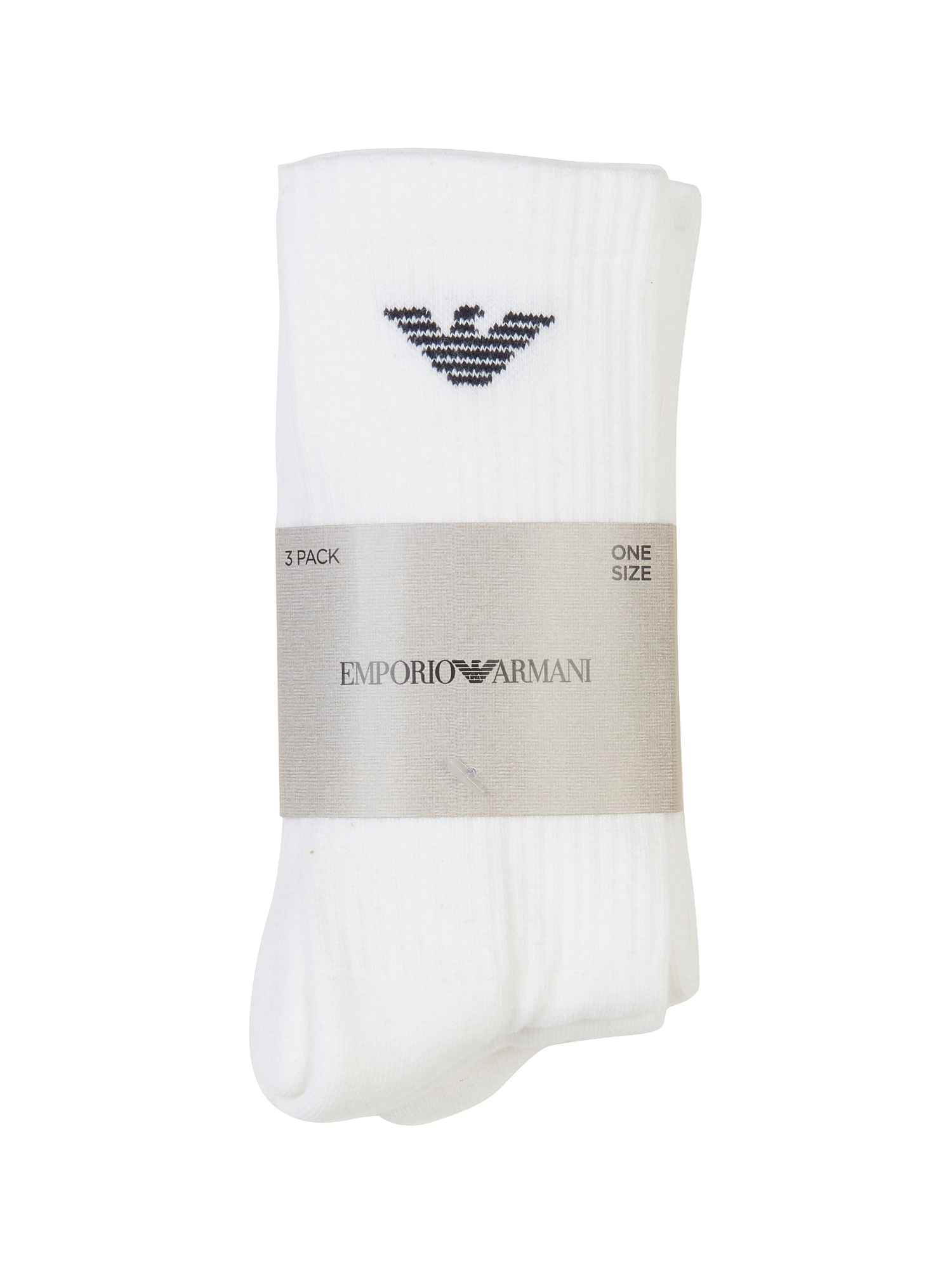 Emporio Armani Sporty Sponge 3-Pack Short Socks