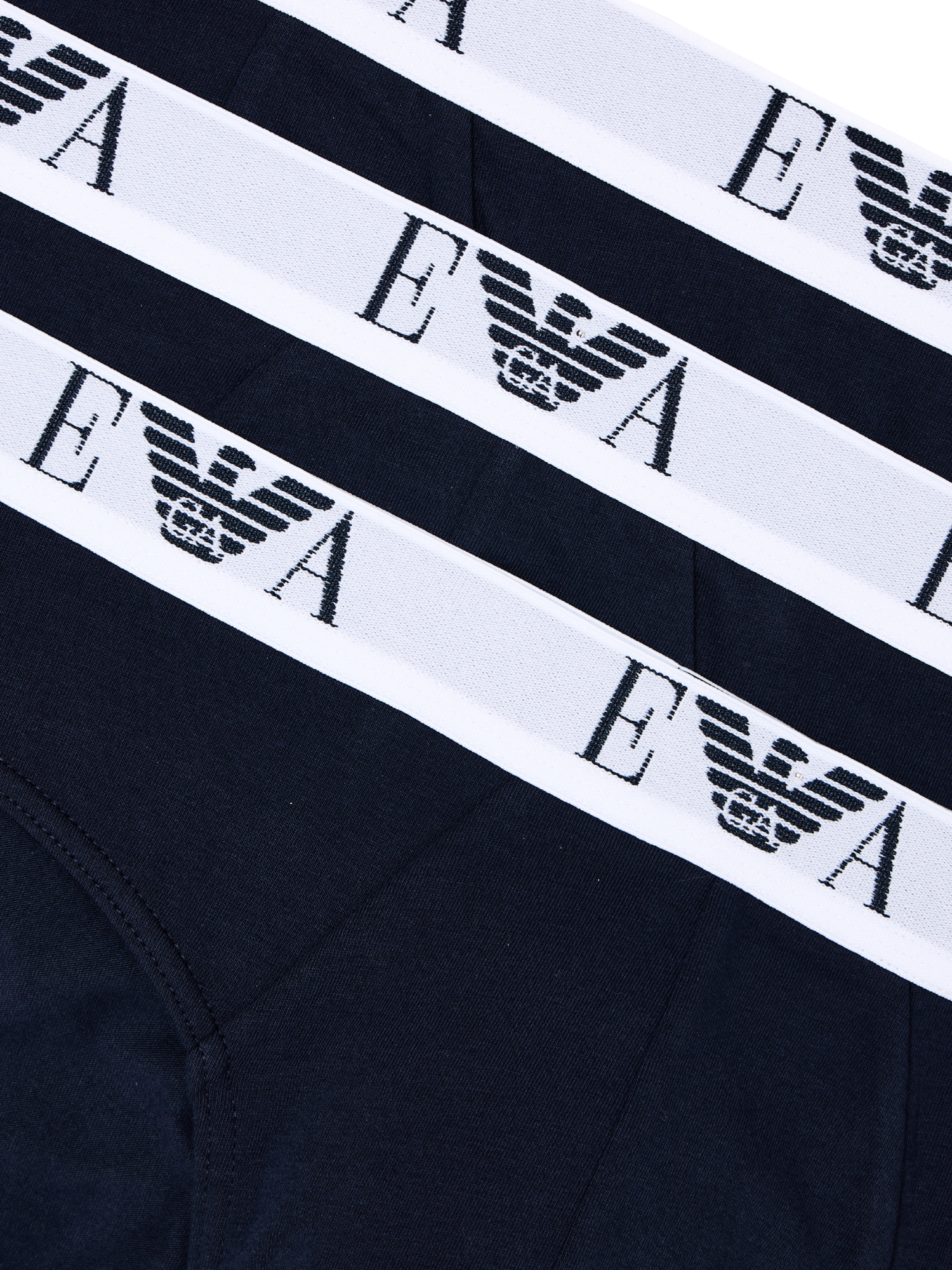 Emporio Armani Stretch Cotton Jersey 3-Pack Brief