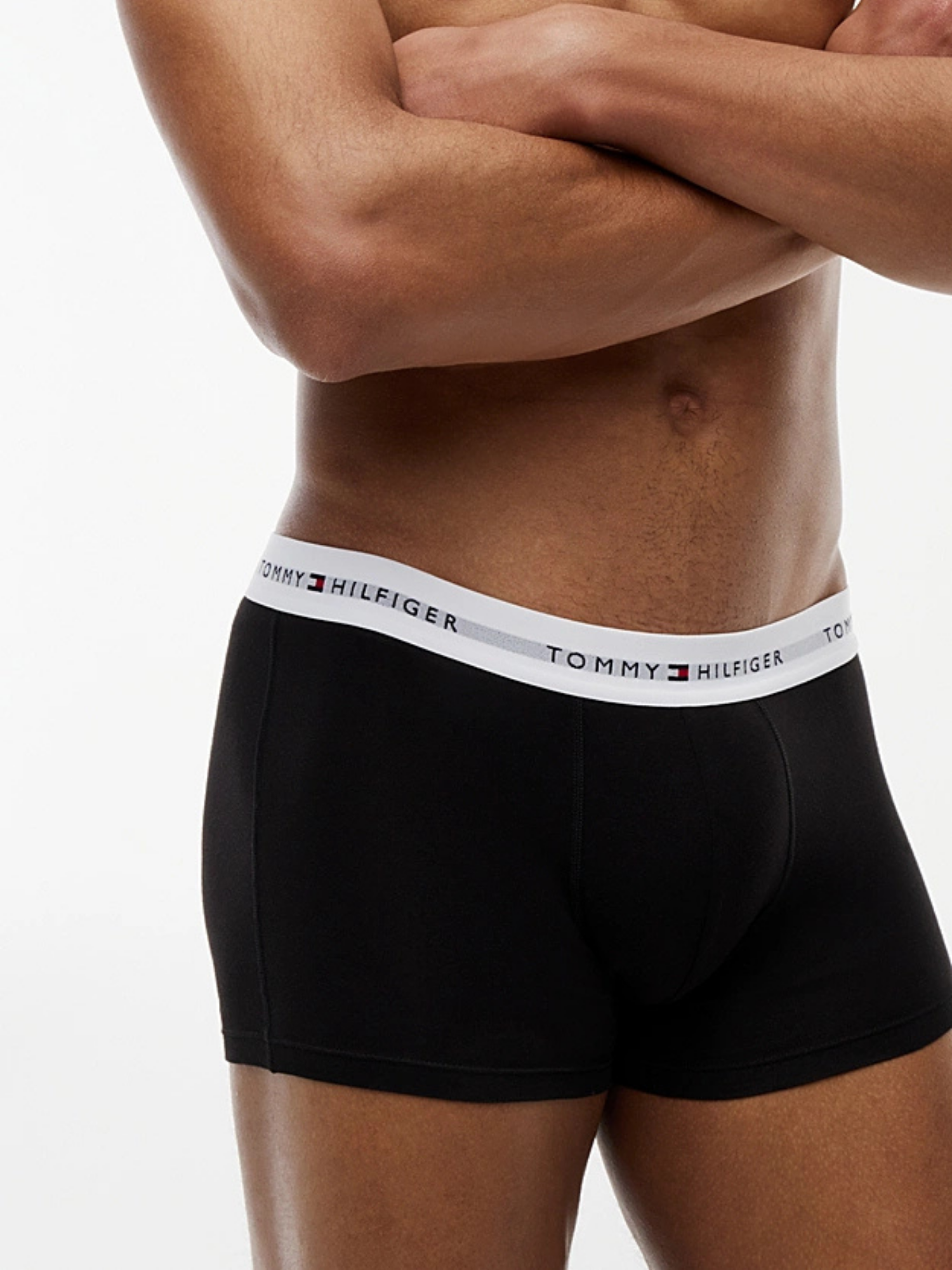 Tommy Hilfiger 3-Pack Signature Repeat Logo Waistband Trunks