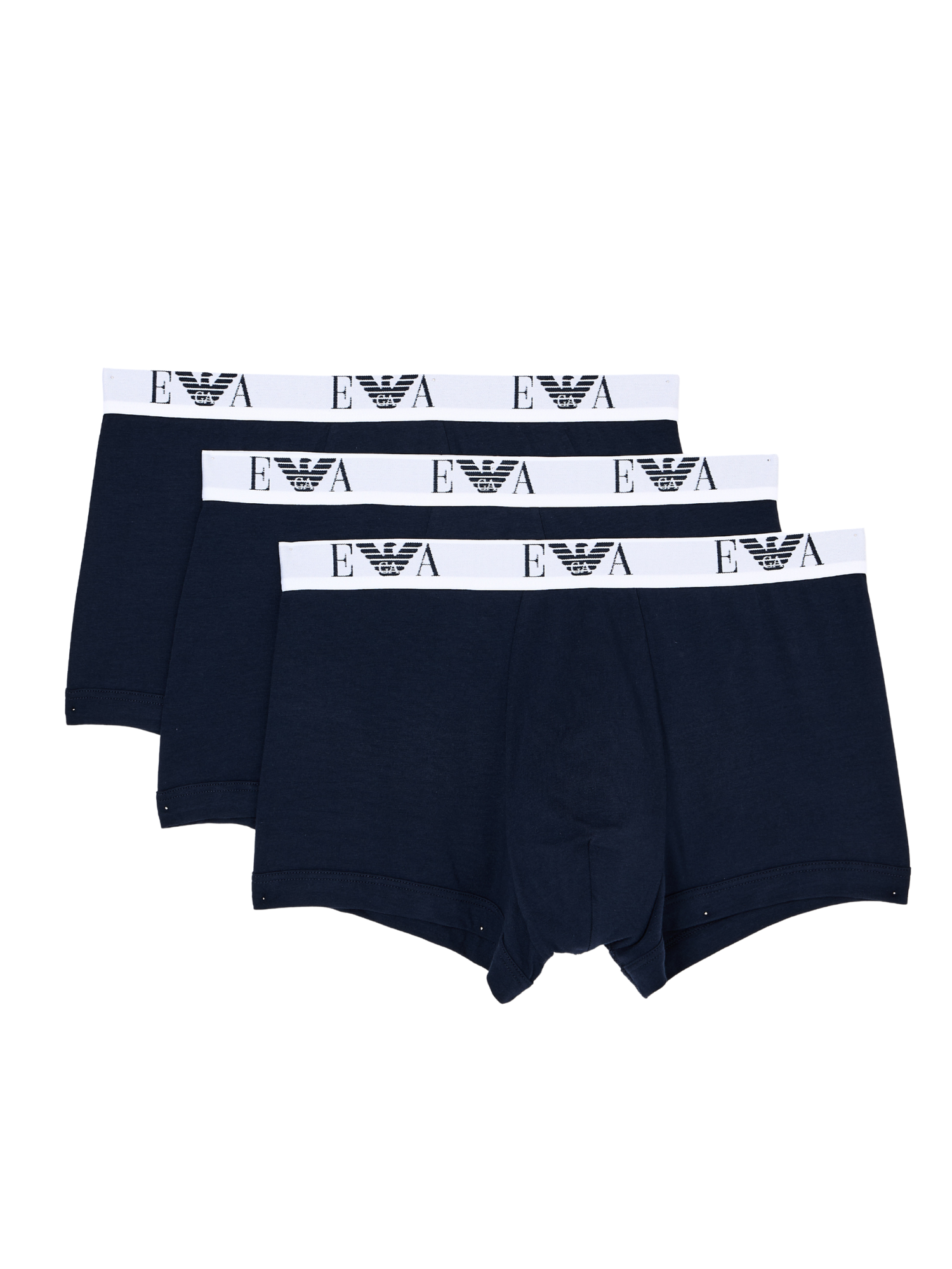 Emporio Armani Stretch Cotton Jersey 3-Pack Trunk