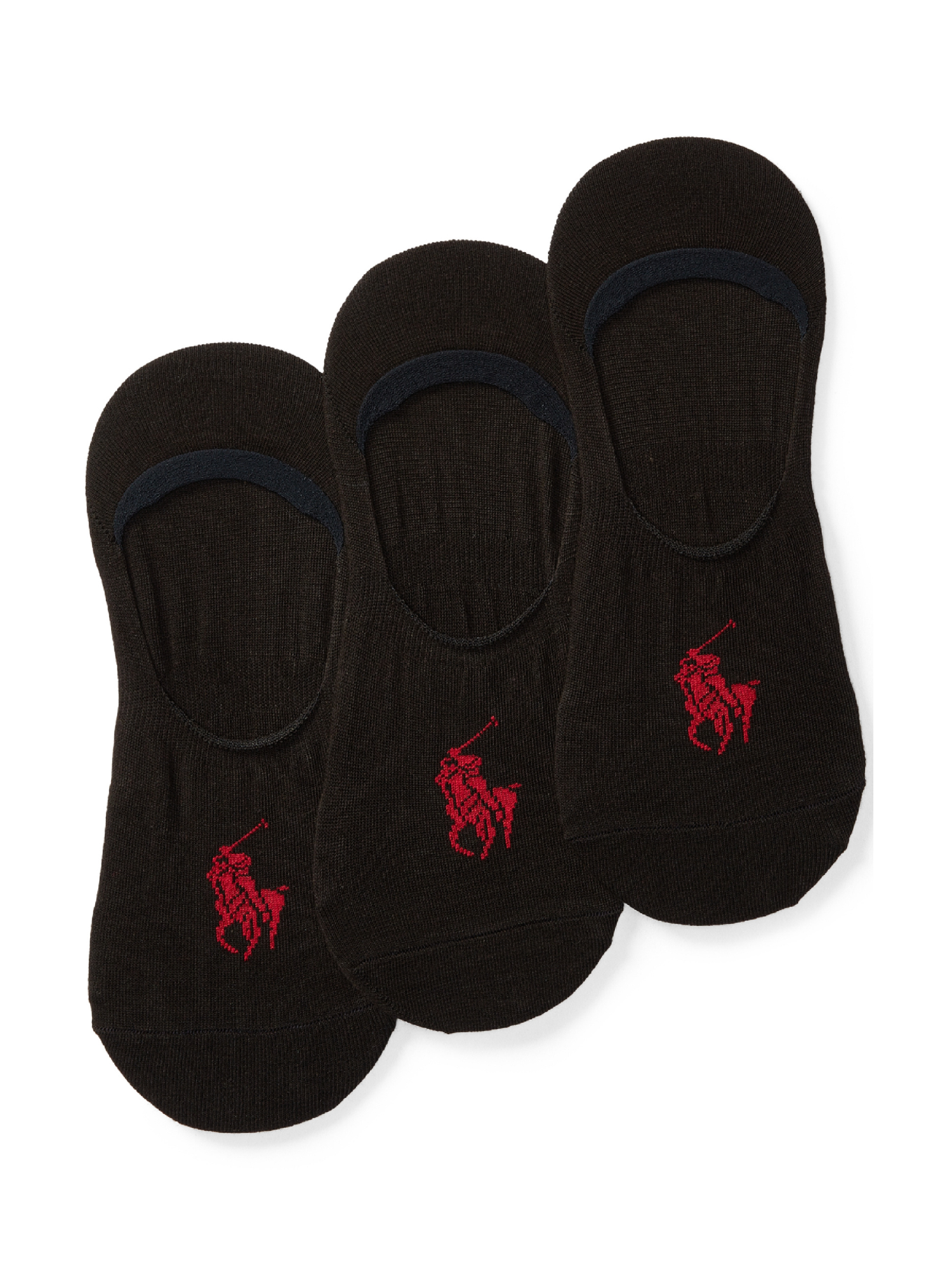 Polo Ralph Lauren Cotton Lightweight Liner Socks - 3 Pack