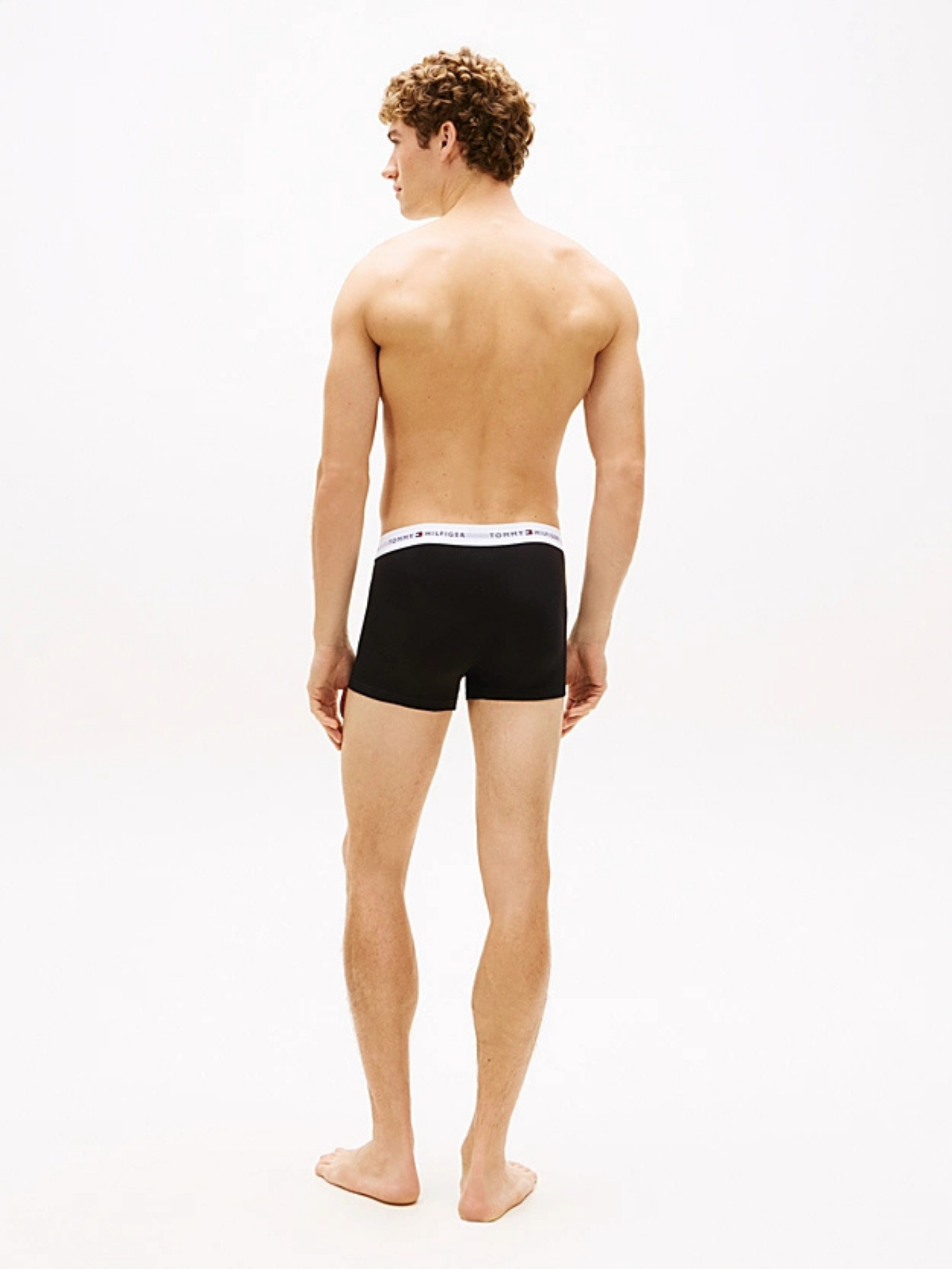 Tommy Hilfiger 3-Pack Signature Repeat Logo Waistband Trunks