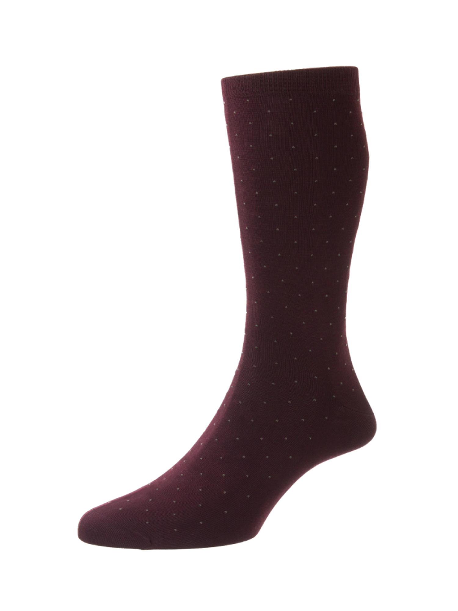Pantherella Men's Gadsbury Pindot Sock
