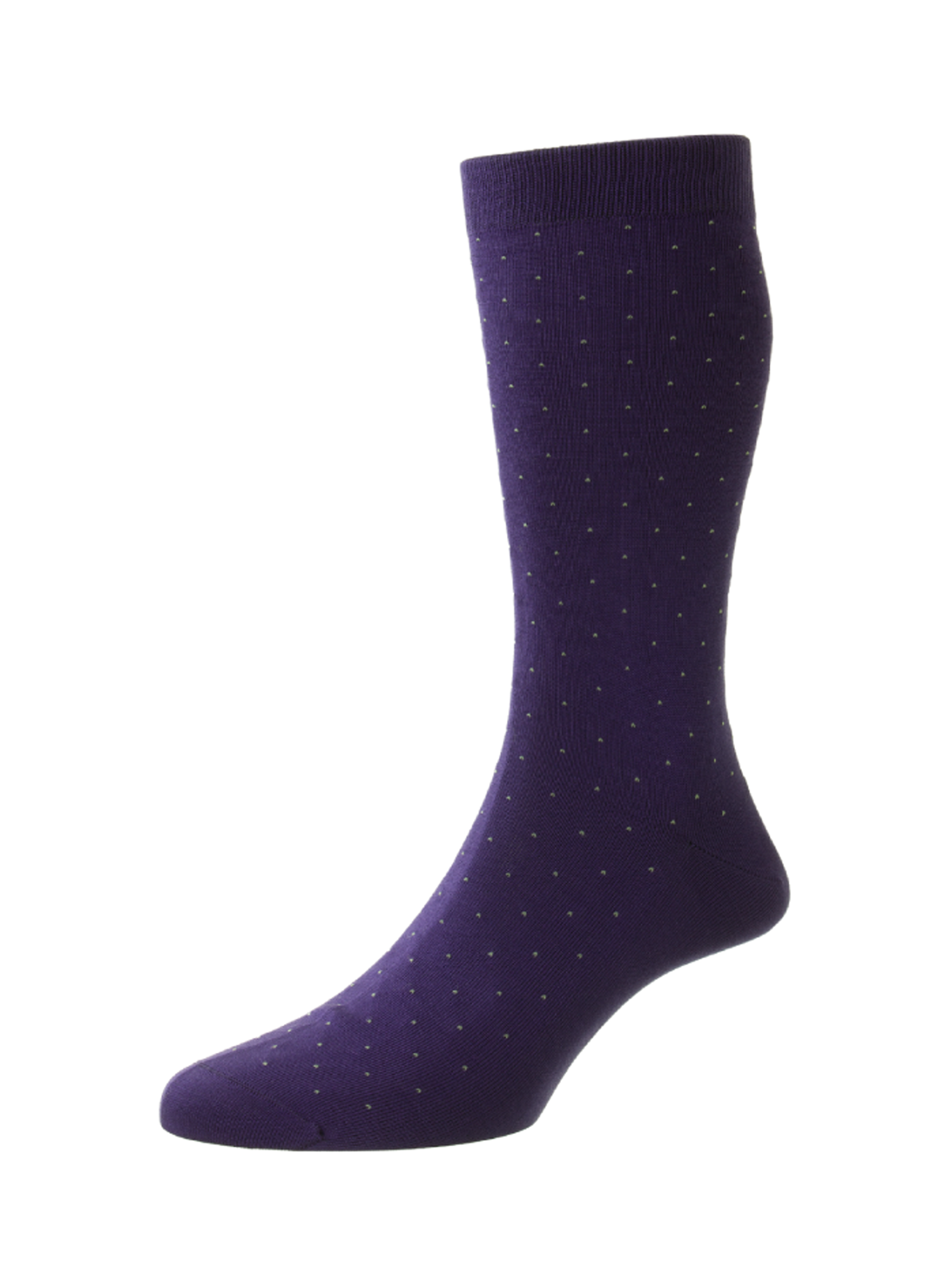 Pantherella Men's Gadsbury Pindot Sock