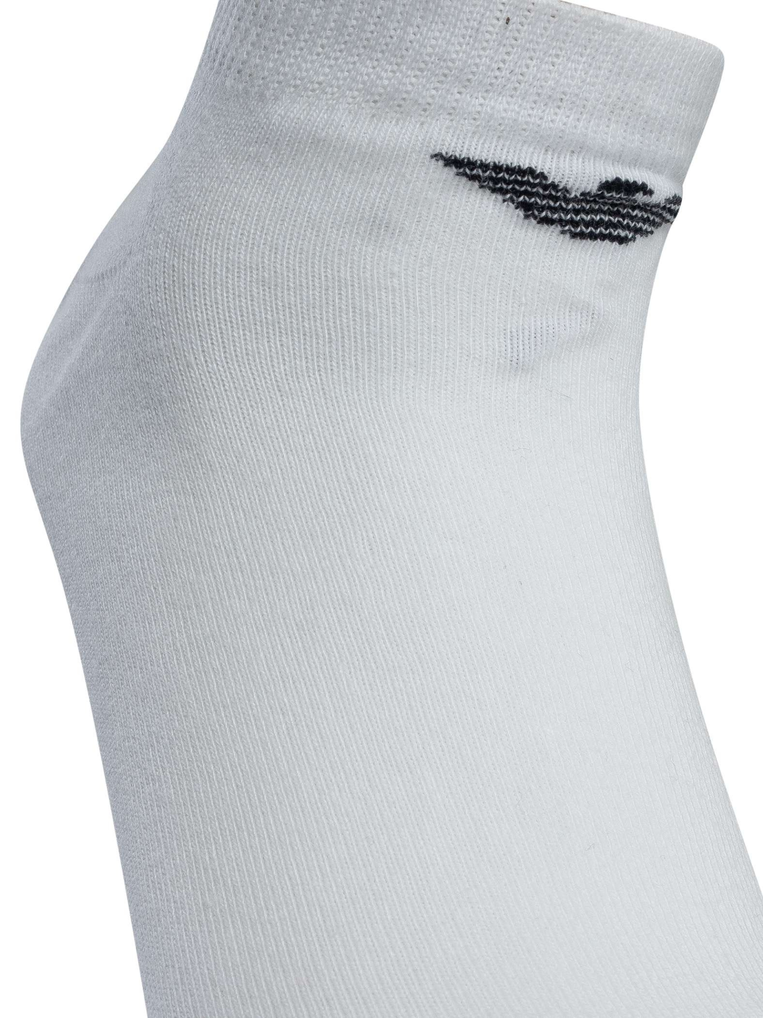 Emporio Armani Casual Cotton 3-Pack Sneaker Socks