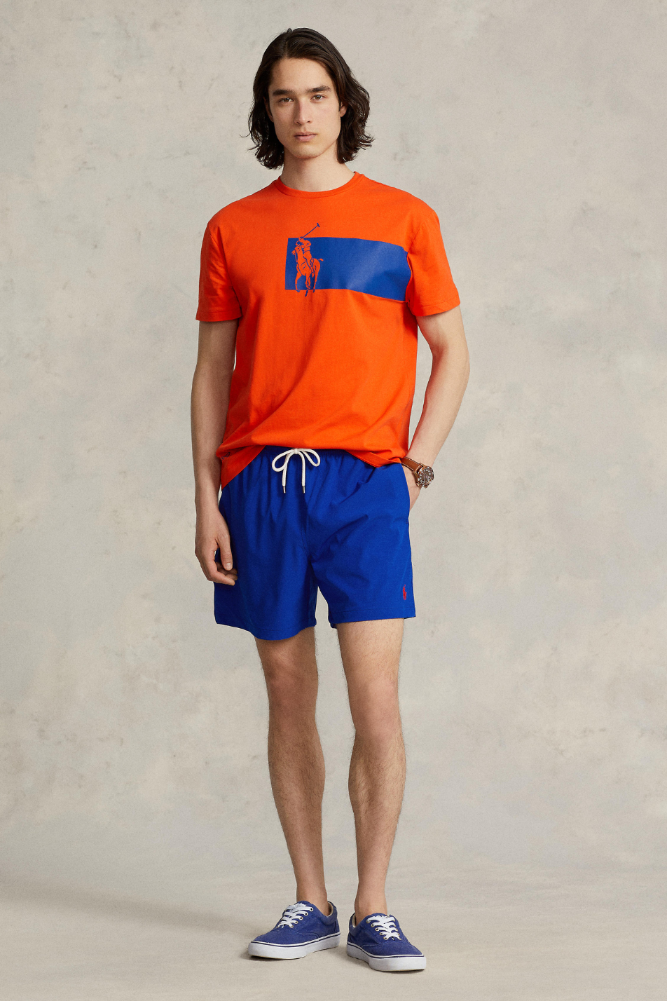 Polo Ralph Lauren Classic Blue Swim Trunk