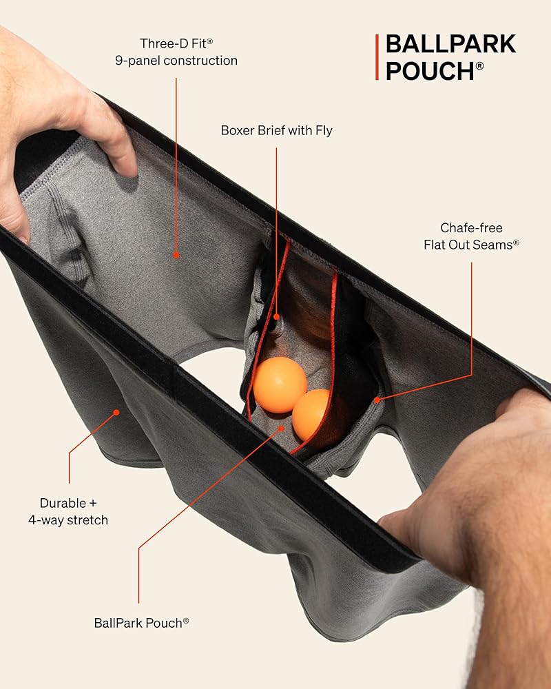 Saxx Men's 3 Pack Boxer Brief Essential Cotton Fly