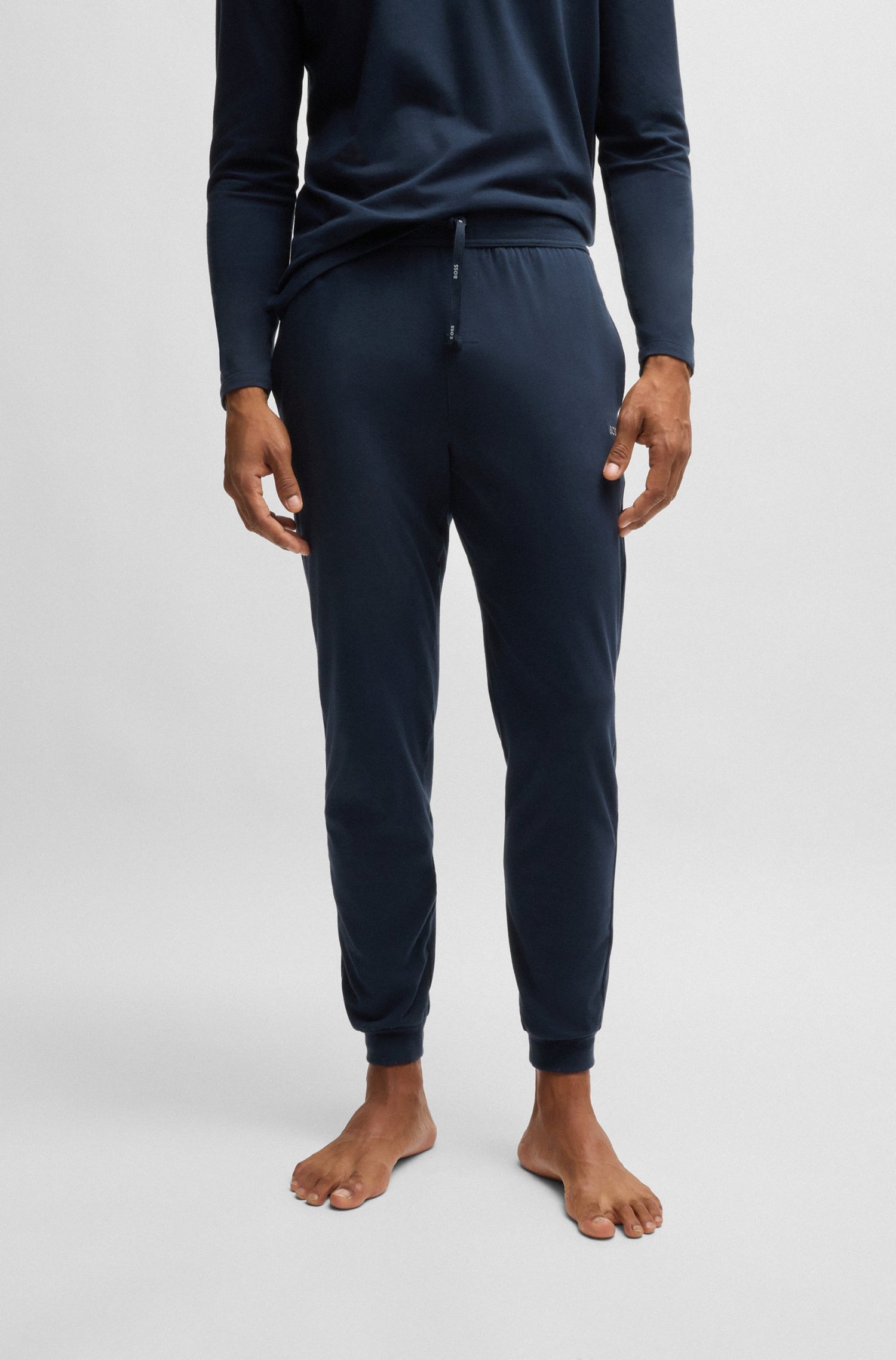 BOSS Men's Stretch Cotton Jogger
