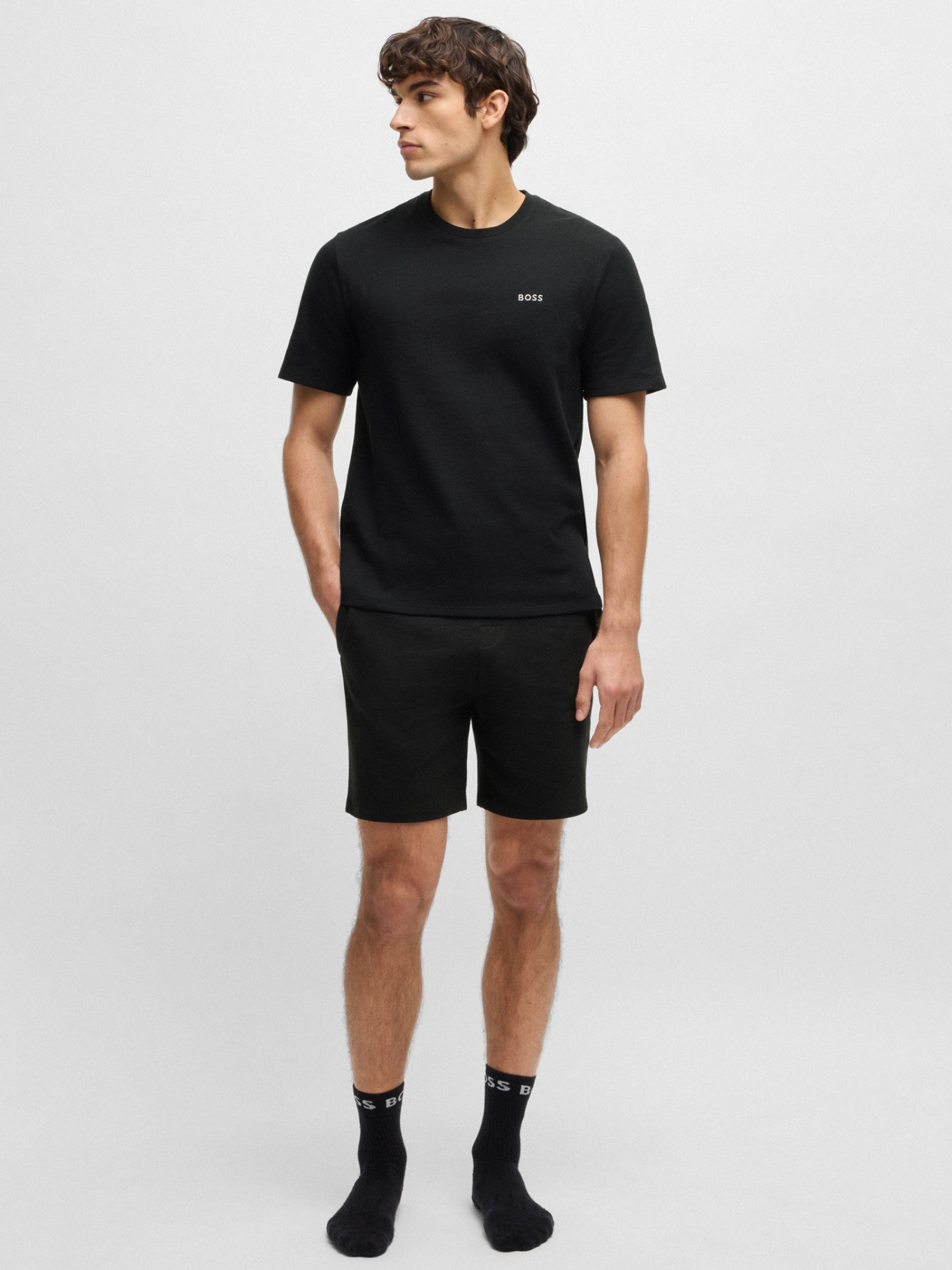 BOSS Men's Waffle Short