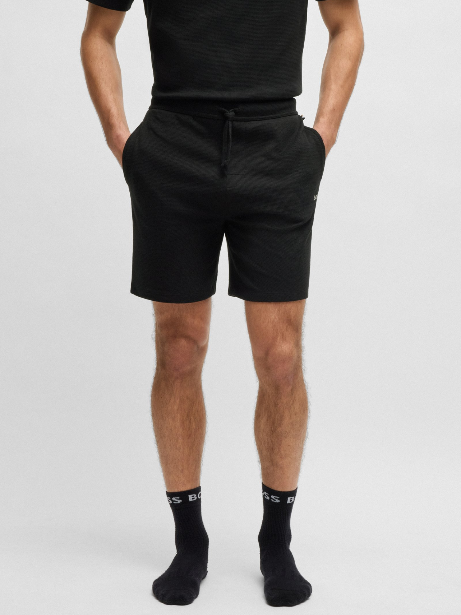 BOSS Men's Waffle Short