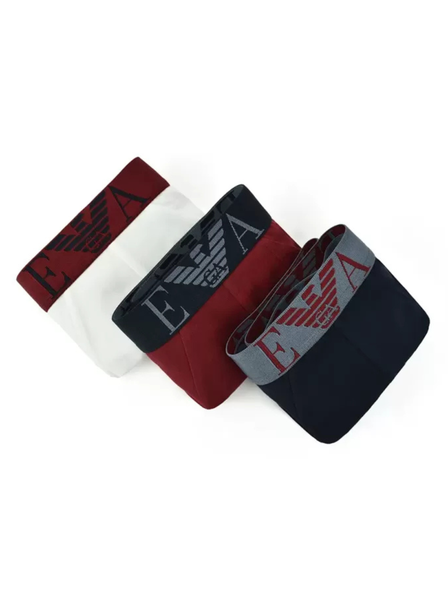 Emporio Armani Bold Monogram 3-Pack Brief