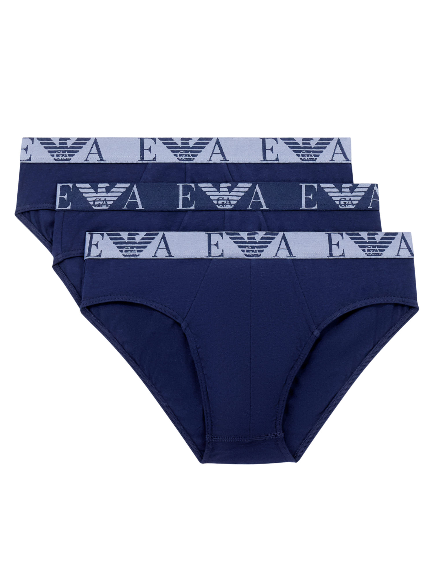 Emporio Armani Bold Monogram 3-Pack Brief – Pants & Socks