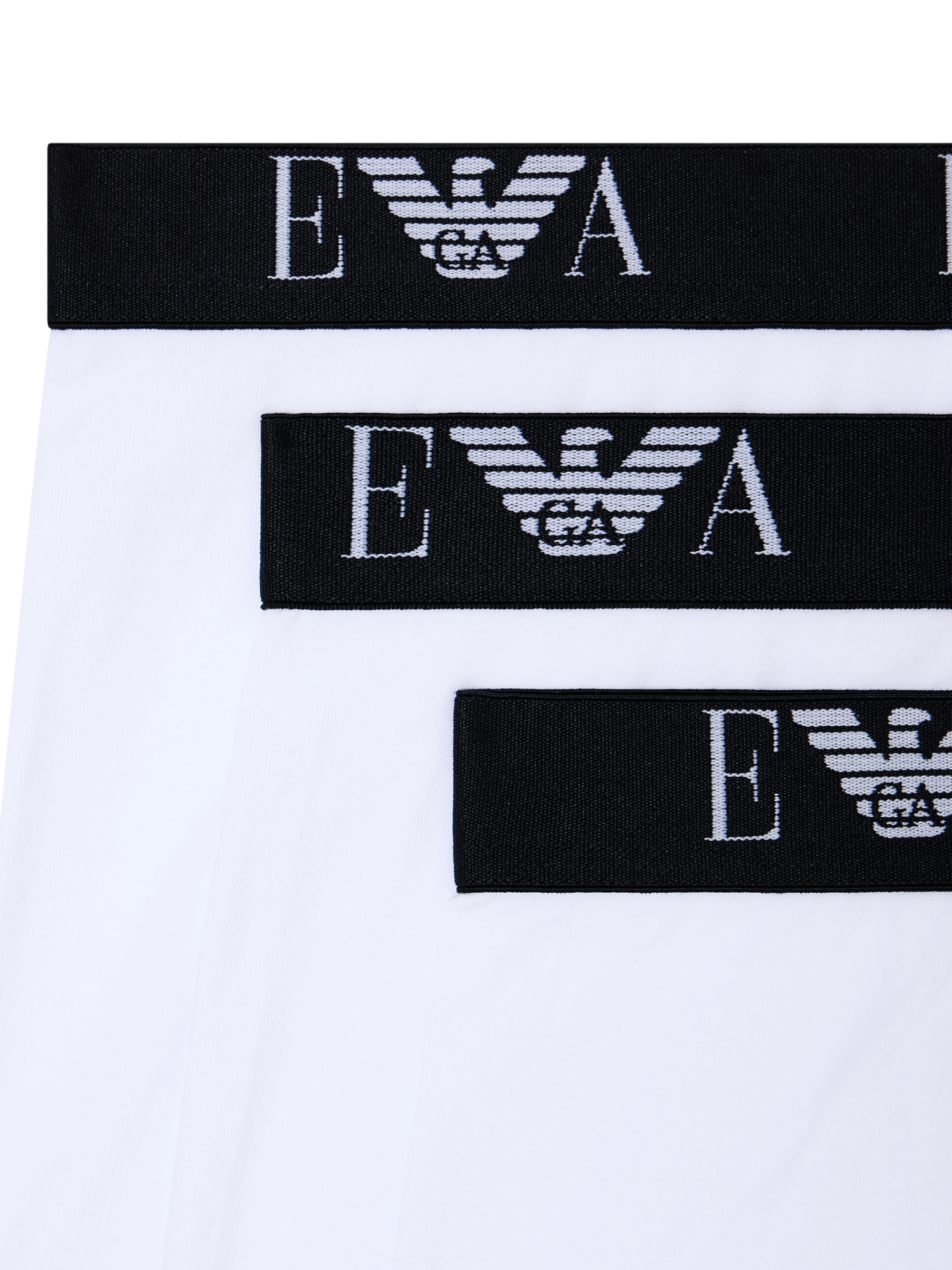 Emporio Armani Stretch Cotton Jersey 3-Pack Trunk