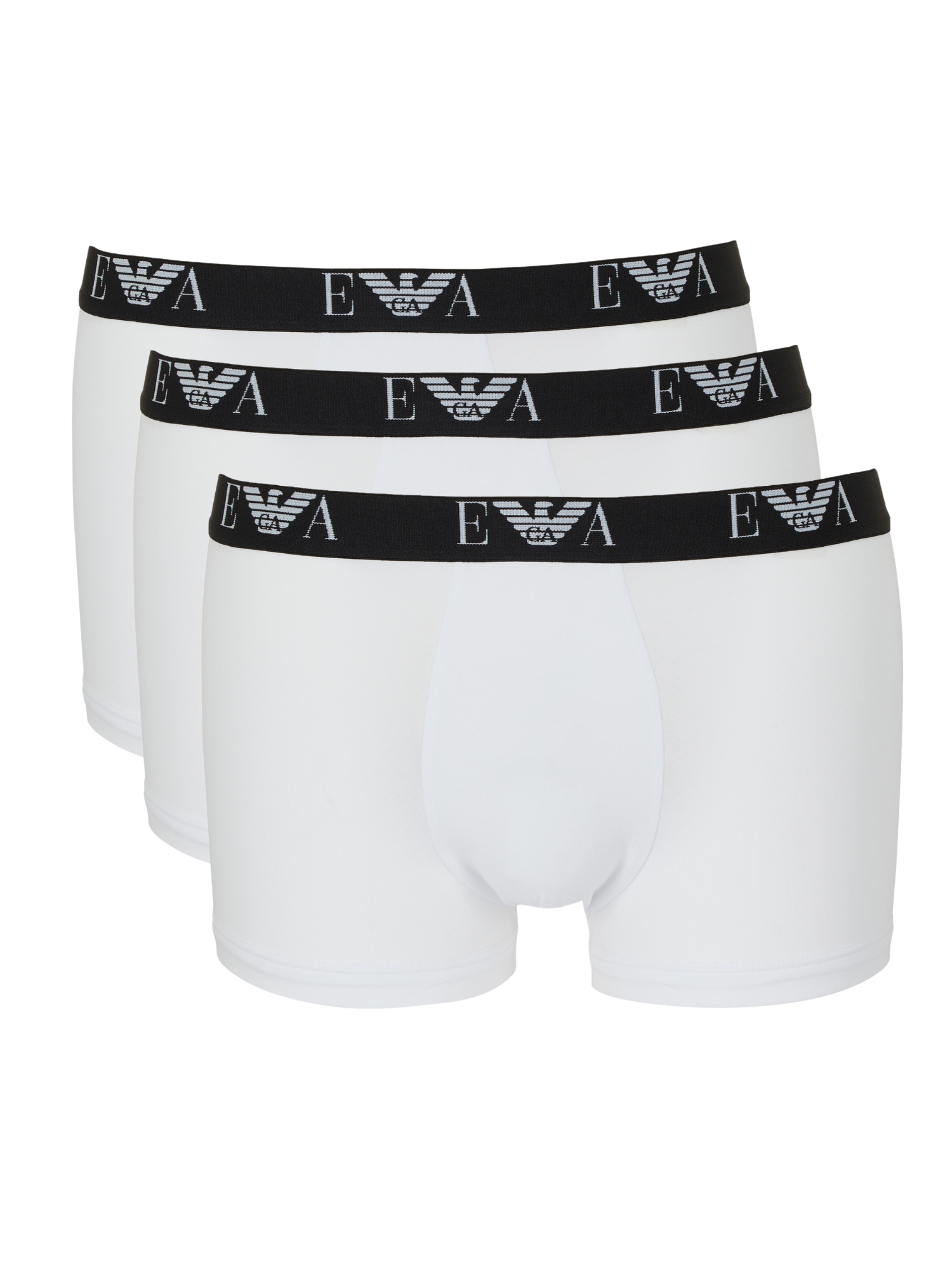 Emporio Armani Stretch Cotton Jersey 3-Pack Trunk