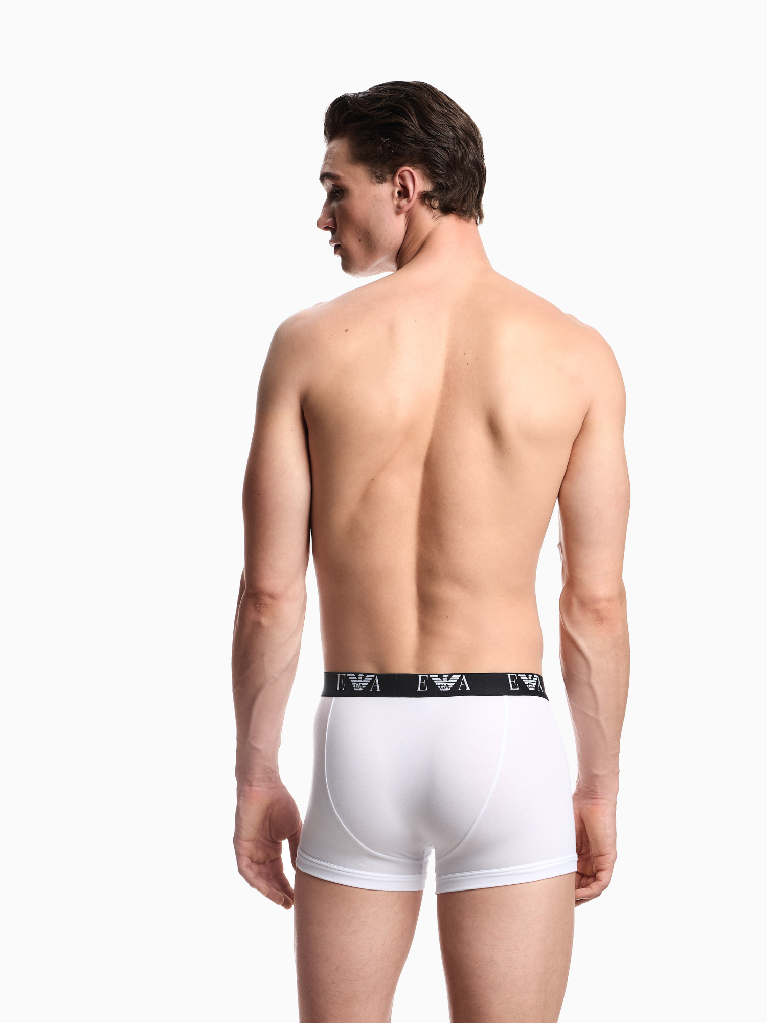 Emporio Armani Stretch Cotton Jersey 3-Pack Trunk