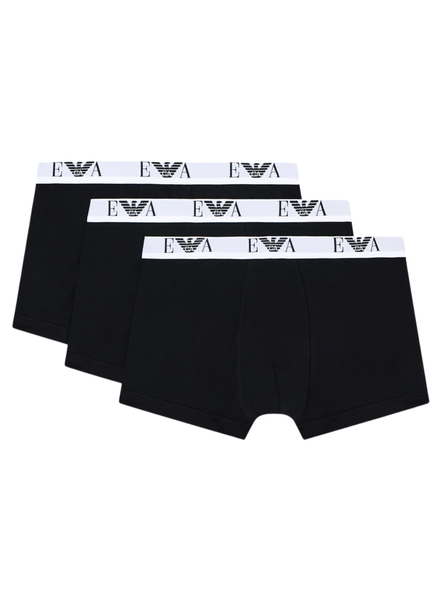 Emporio Armani Stretch Cotton Jersey 3-Pack Trunk