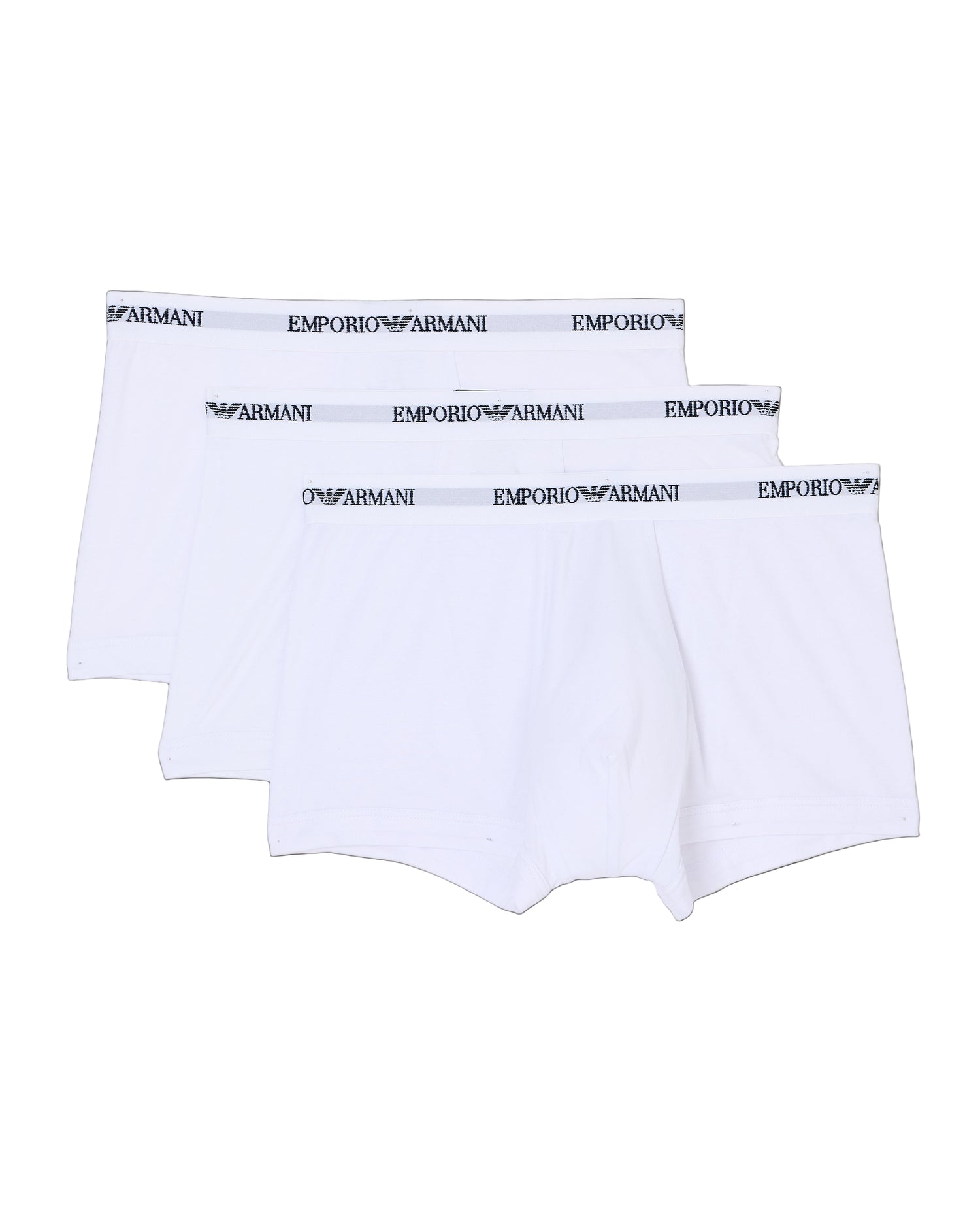 Emporio Armani Stretch Cotton Jersey 3-Pack Trunk