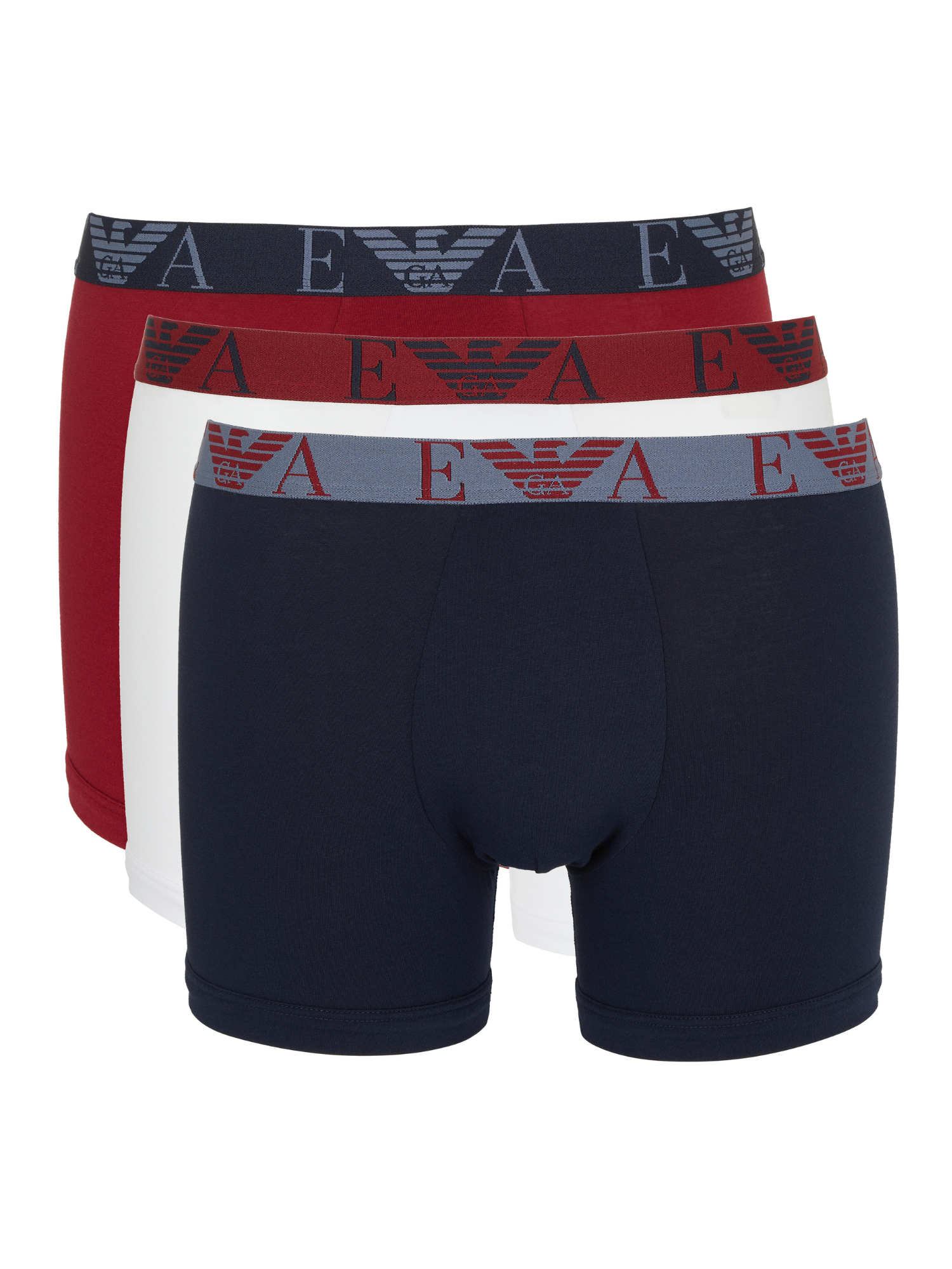 Emporio Armani Bold Monogram 3-Pack Boxer
