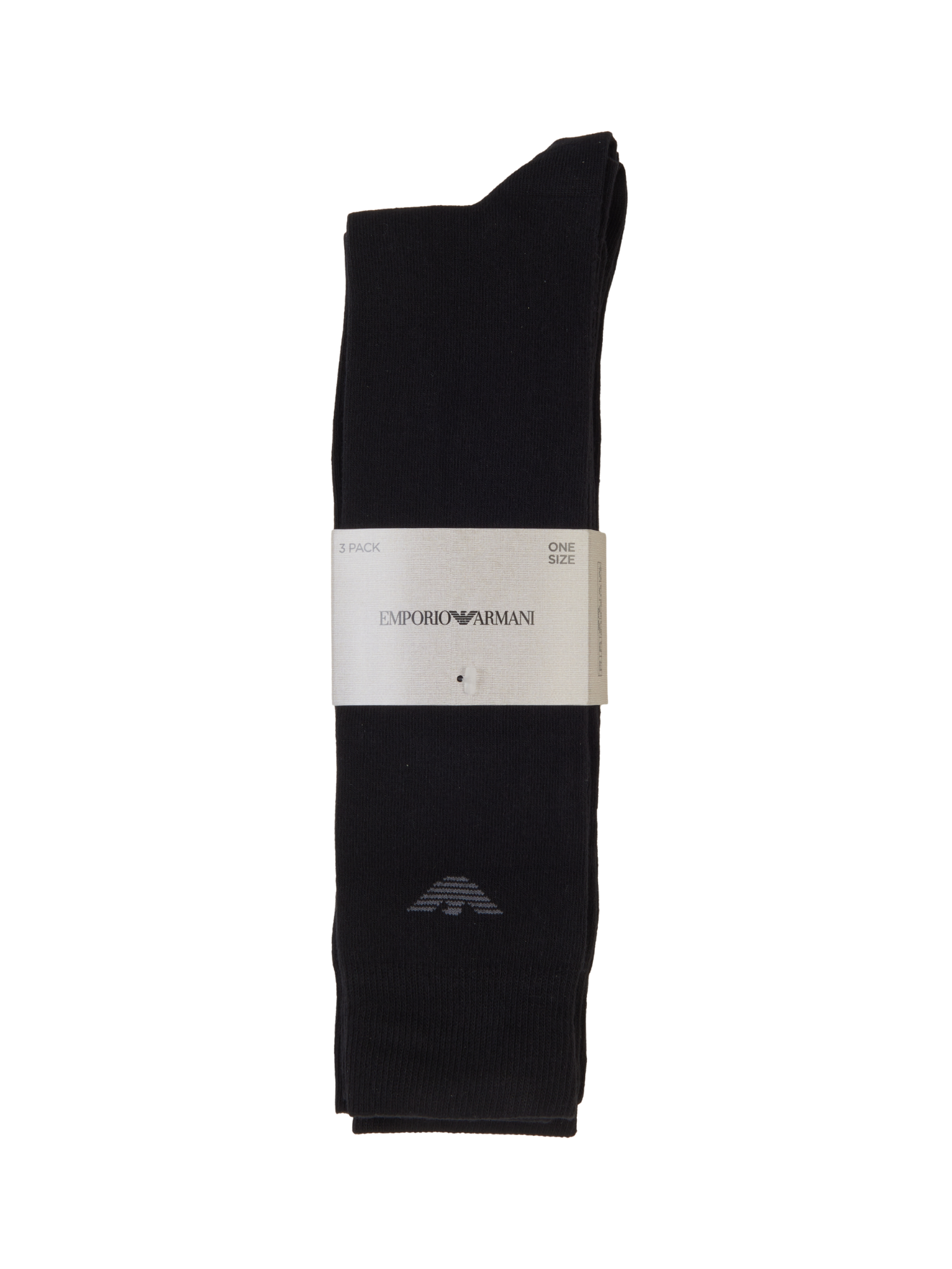 Emporio Armani Casual Cotton 3-Pack Short Socks