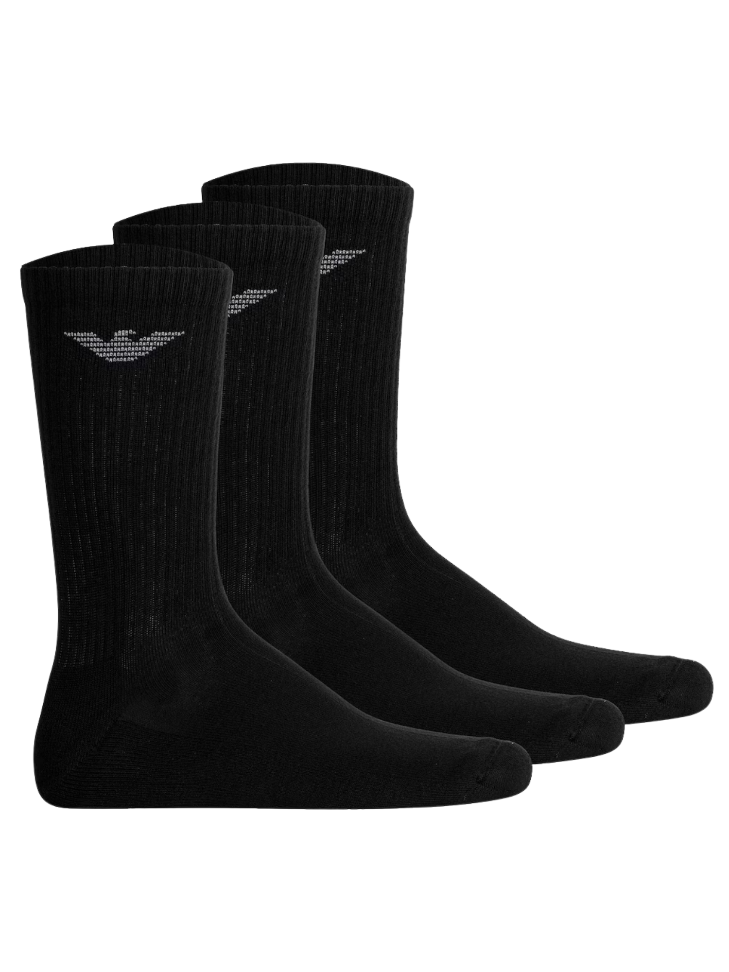 Emporio Armani Sporty Sponge 3-Pack Short Socks