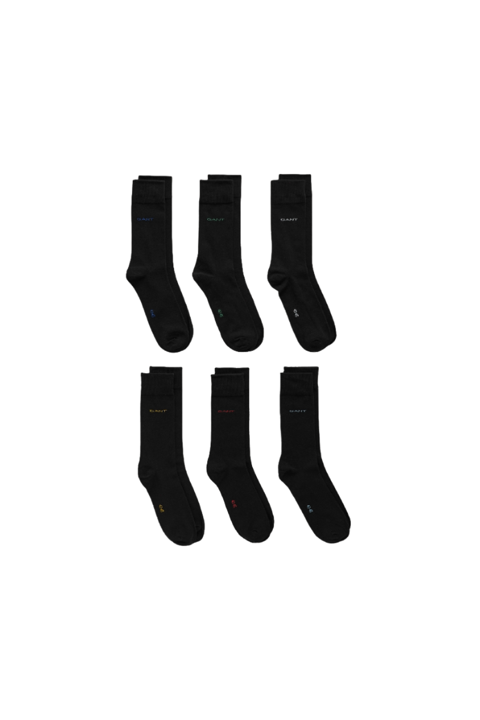 Gant 6 Pack Men's Soft Cotton Socks