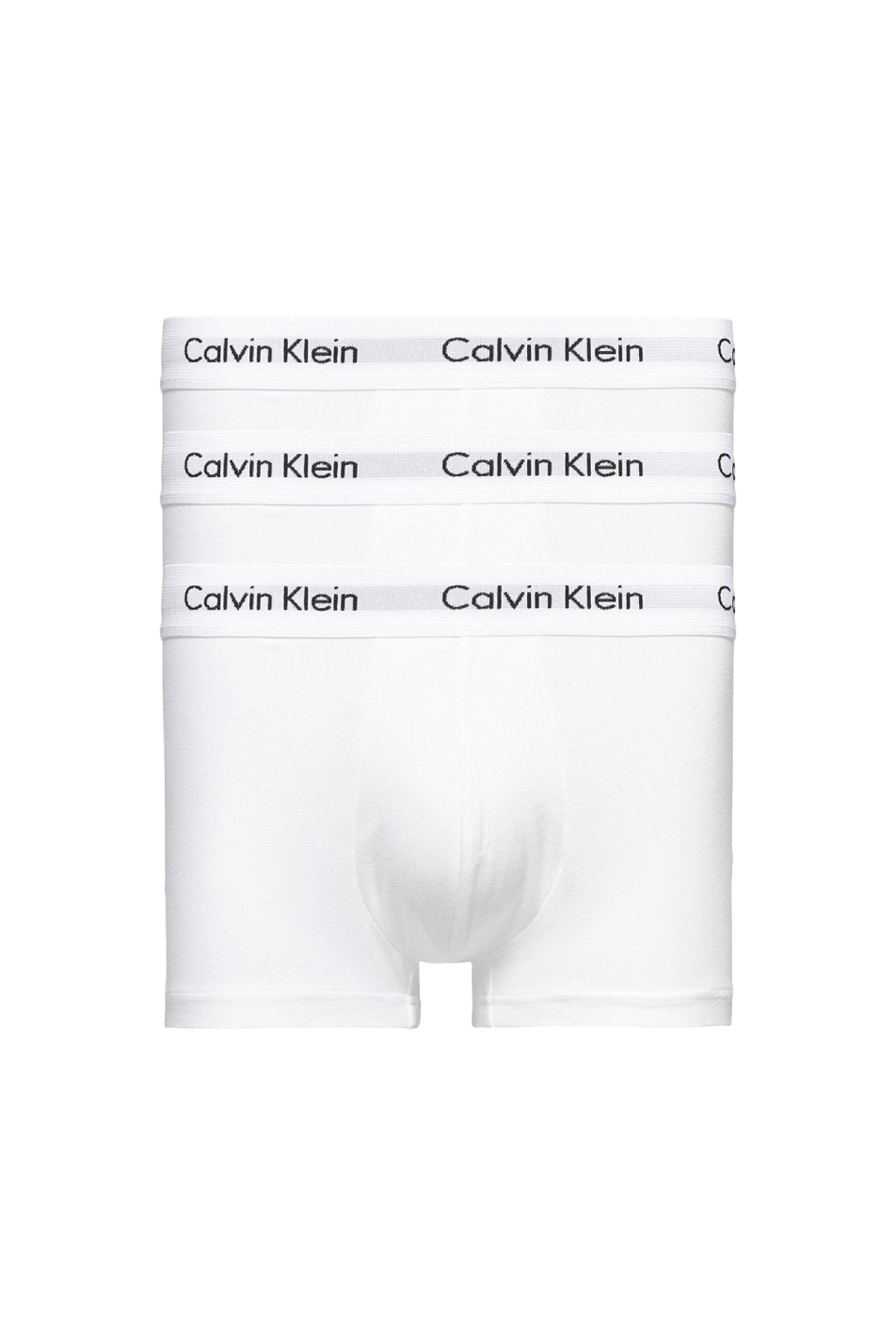 Calvin Klein 3 Pack Men's Cotton Stretch Low Rise Trunks