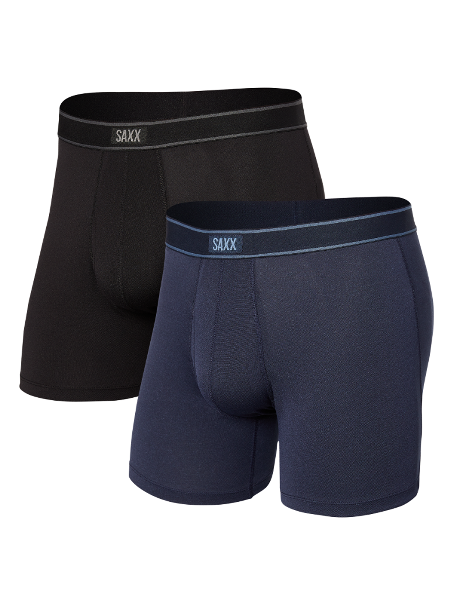 SAXX Men's 2 Pack Daytripper Comfort Stretch Boxer Brief Fly