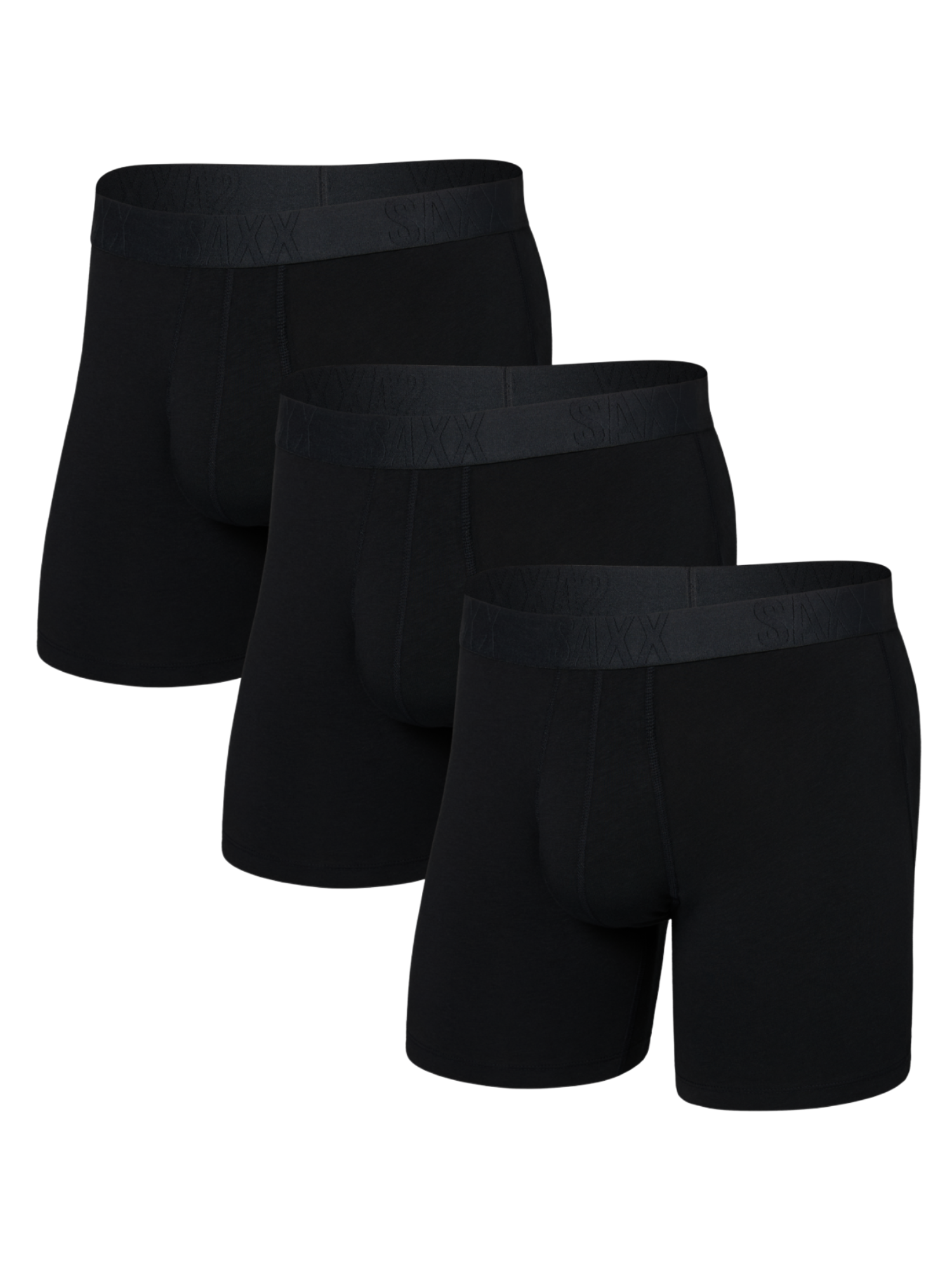 SAXX Droptemp Cooling Cotton Boxer Brief Fly 3Pk