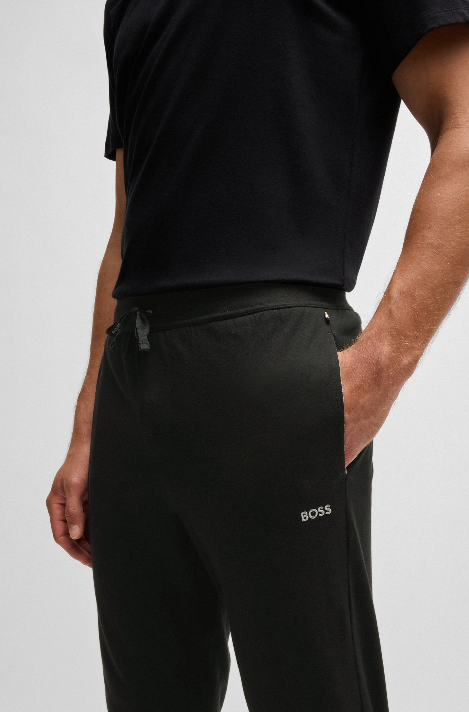 BOSS Men's Stretch Cotton Jogger