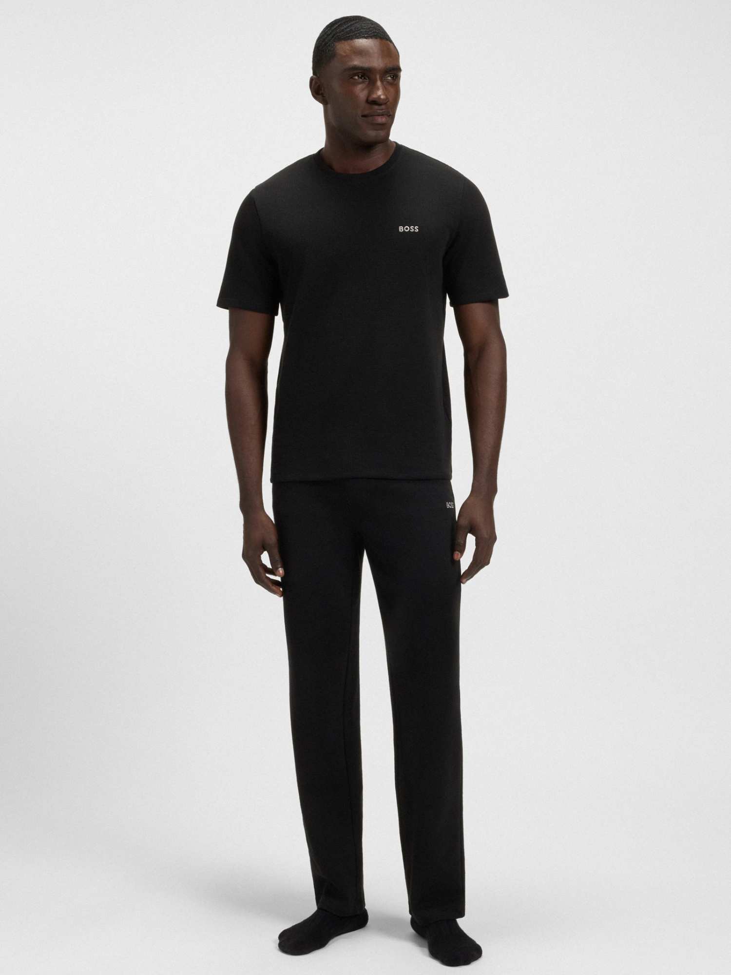 BOSS Men's Waffle T-Shirt