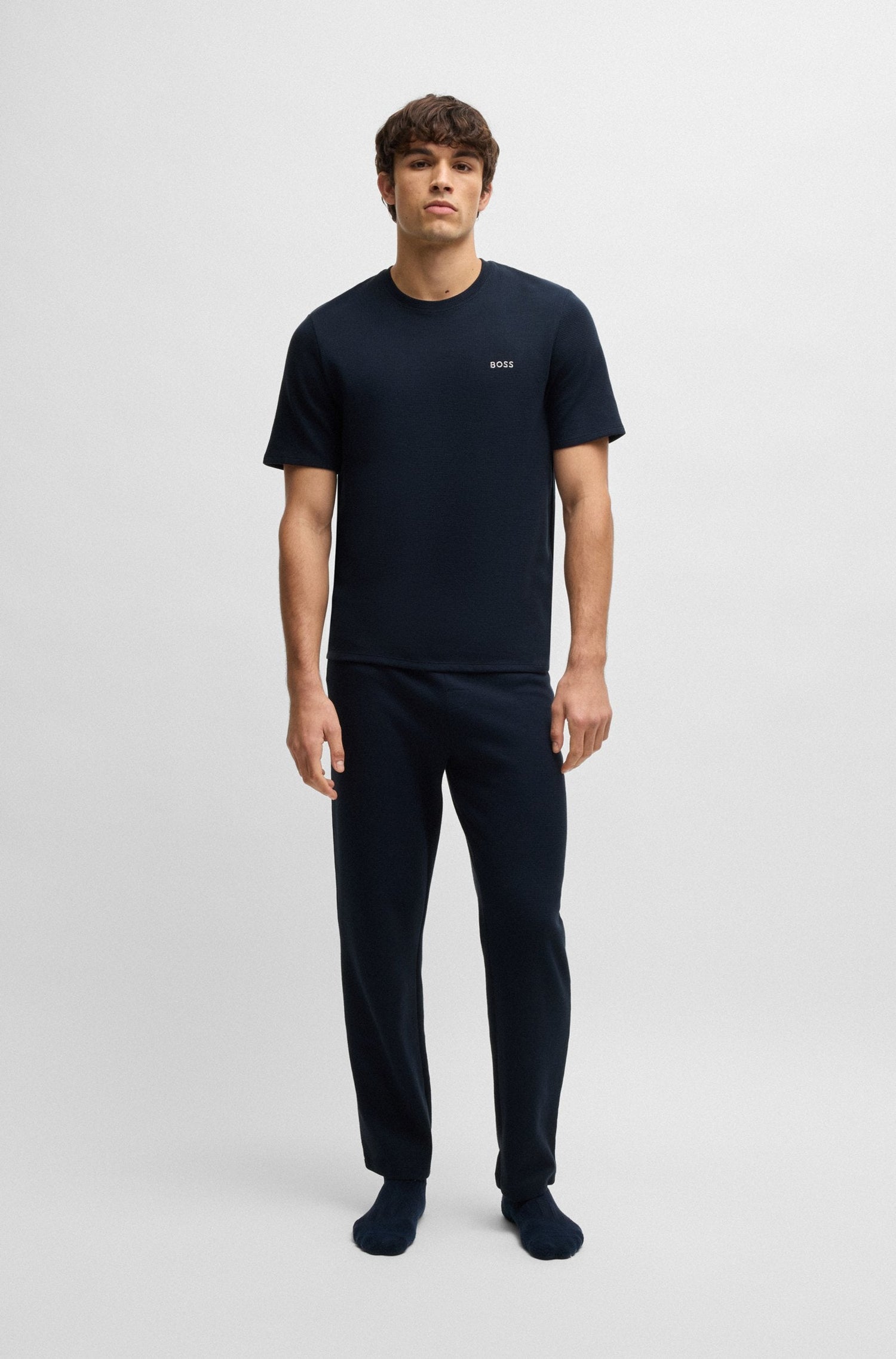 BOSS Men's Waffle T-Shirt