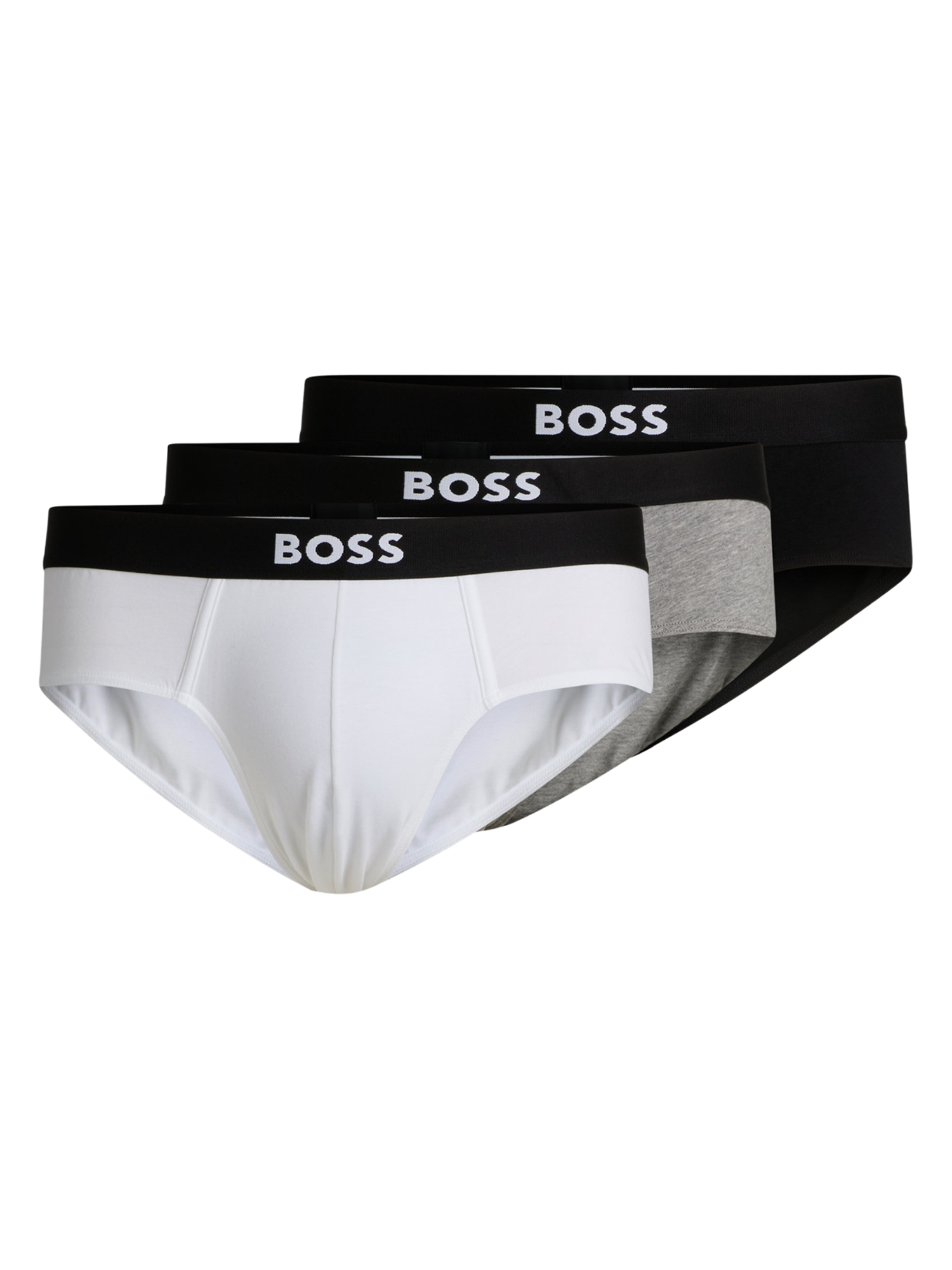 BOSS Mens 3 Pack Hip Brief - BOSS ONE