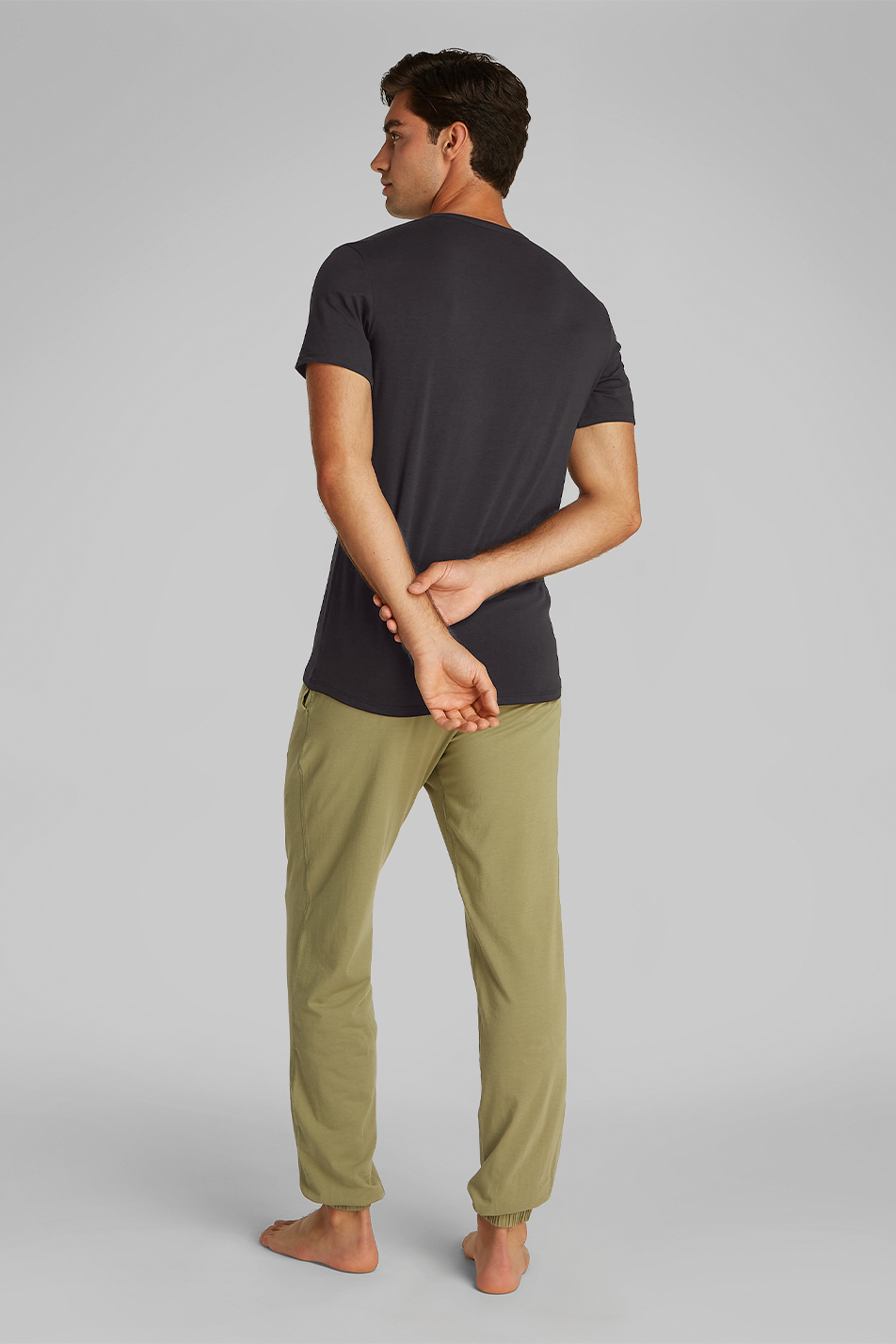 Calvin Klein Men's 3 Pack Crew Neck T-shirt - Cotton Microfiber Stretch