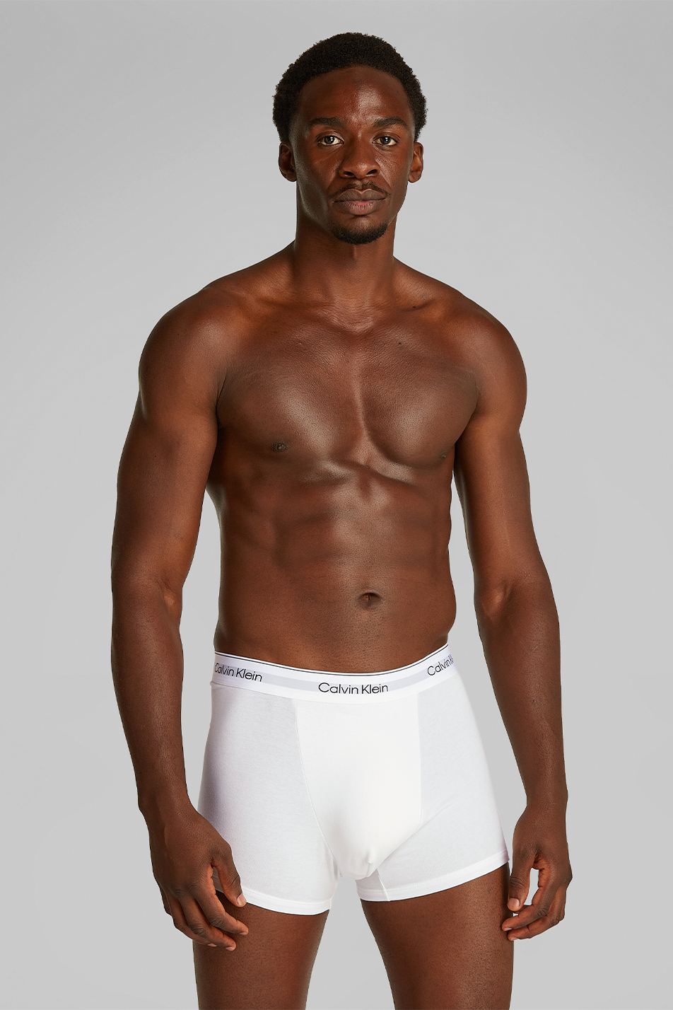 Calvin Klein Men's 3 Pack Relaxed Dart Trunk - Icon Cotton Stretch