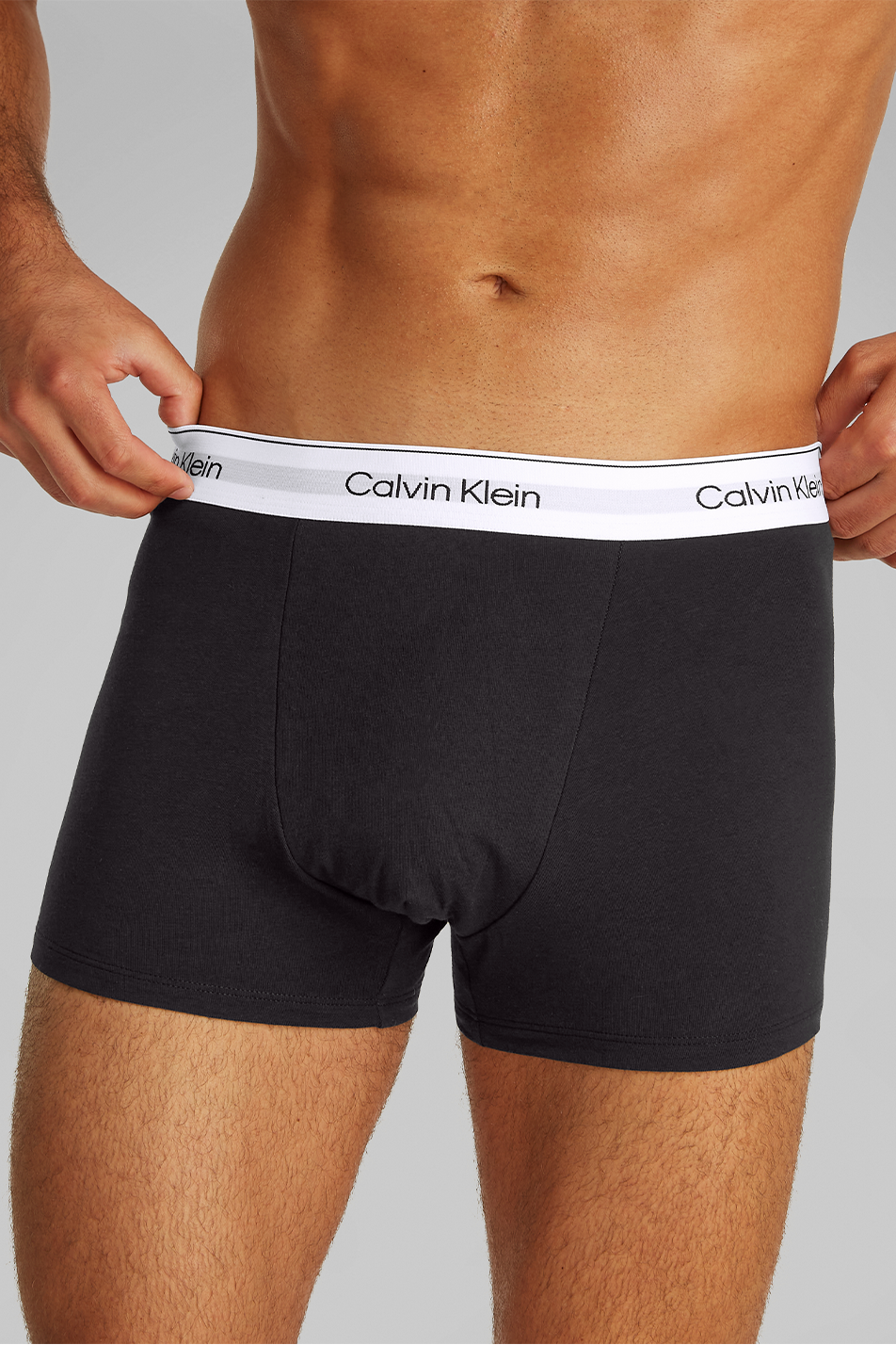 Calvin Klein Men's 3 Pack Relax Dart Trunk - Icon Cotton Stretch
