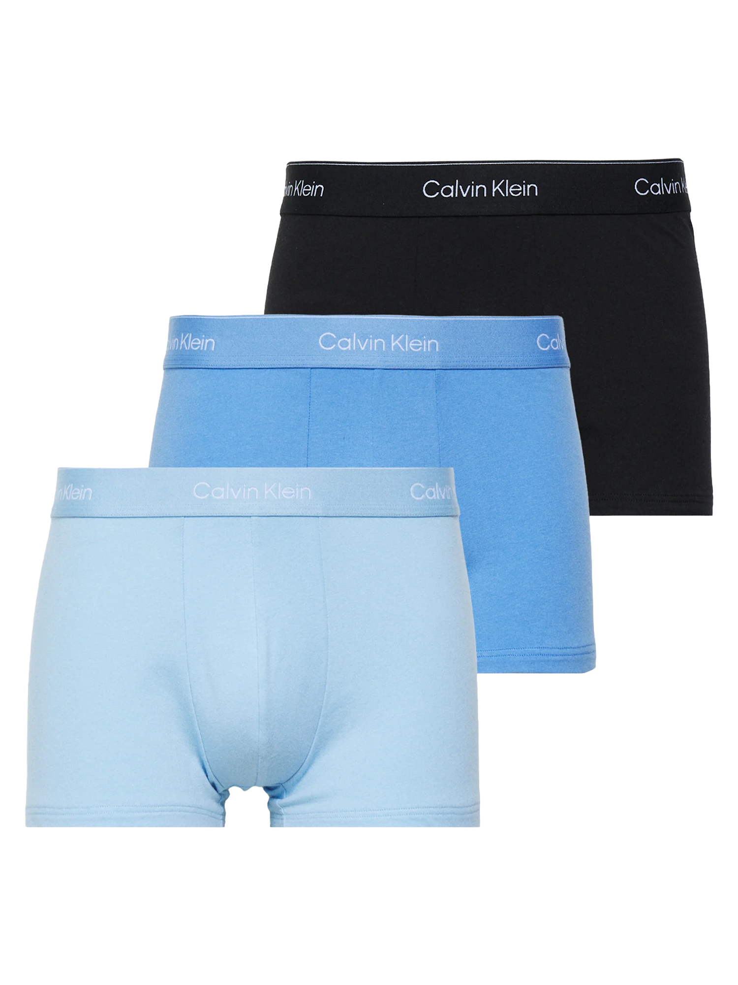 Calvin Klein Men's 3 Pack Trunk - Icon Cotton Stretch