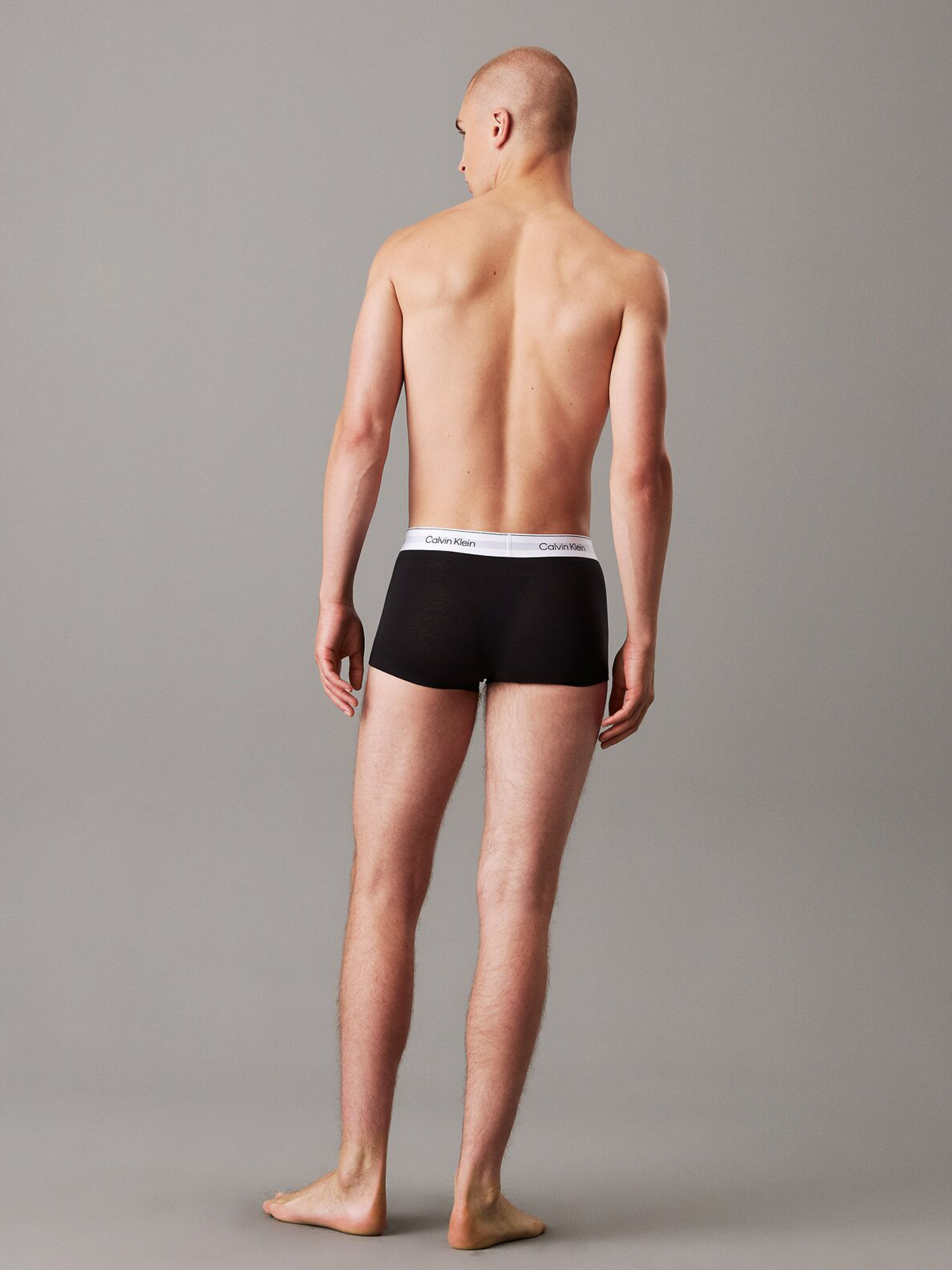Calvin Klein Men's 3 Pack Low Rise Trunk - Icon Cotton Stretch