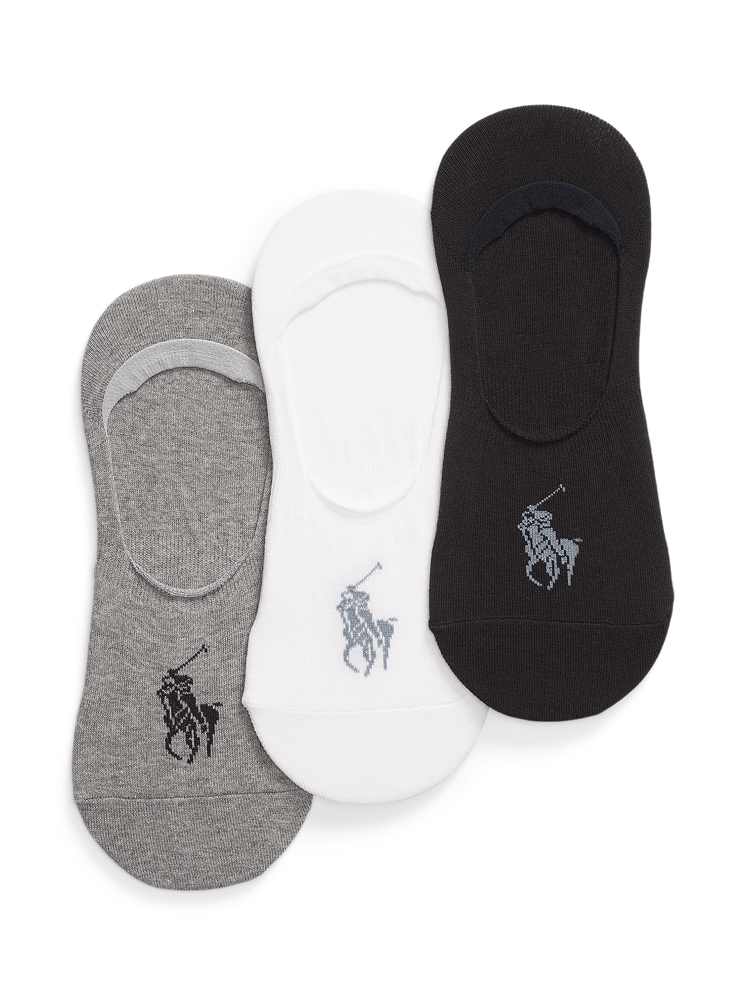 Polo Ralph Lauren Men's Liner No Show Sock 3 Pack