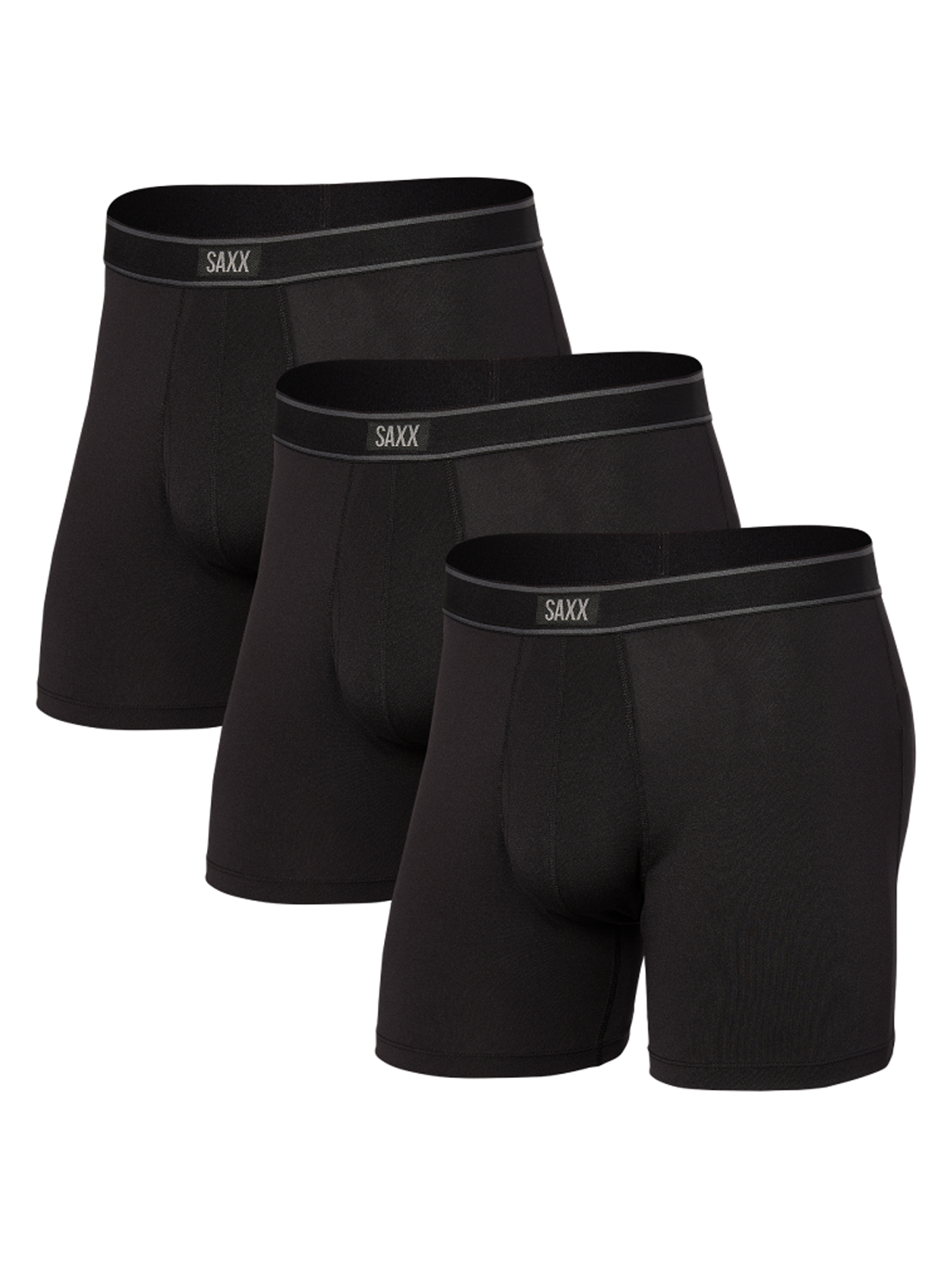 SAXX Men's 3 Pack Daytripper Boxer Brief Fly